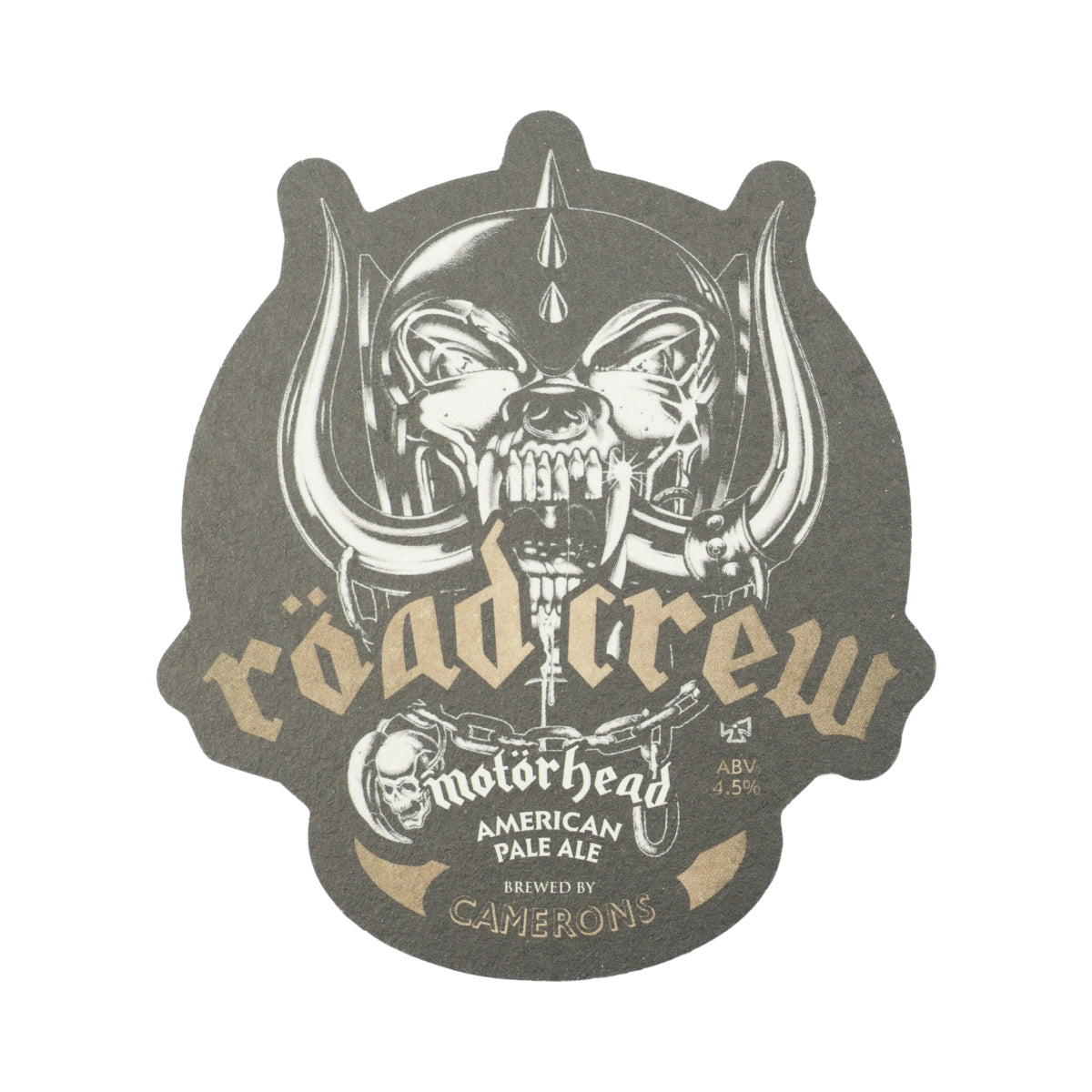 100x podstawki pod piwo Camrons Motörhead Edition röad crew szklane podstawki barowe