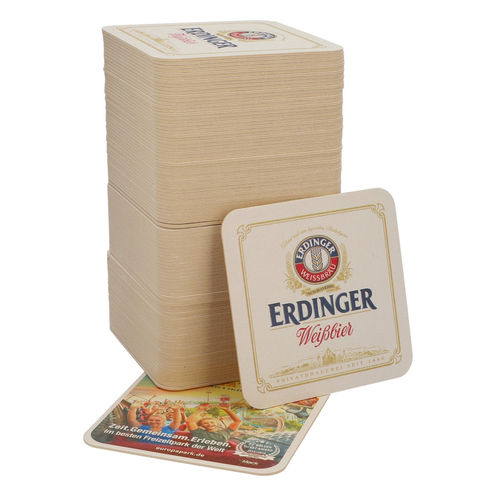 100x podkładki pod piwo Erdinger Weissbräu „Europapark”