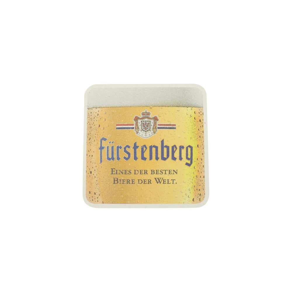 100x Podstawki pod piwo Fürstenberg 10x10cm Podkładka pod piwo z pianki szklanej filc piwny