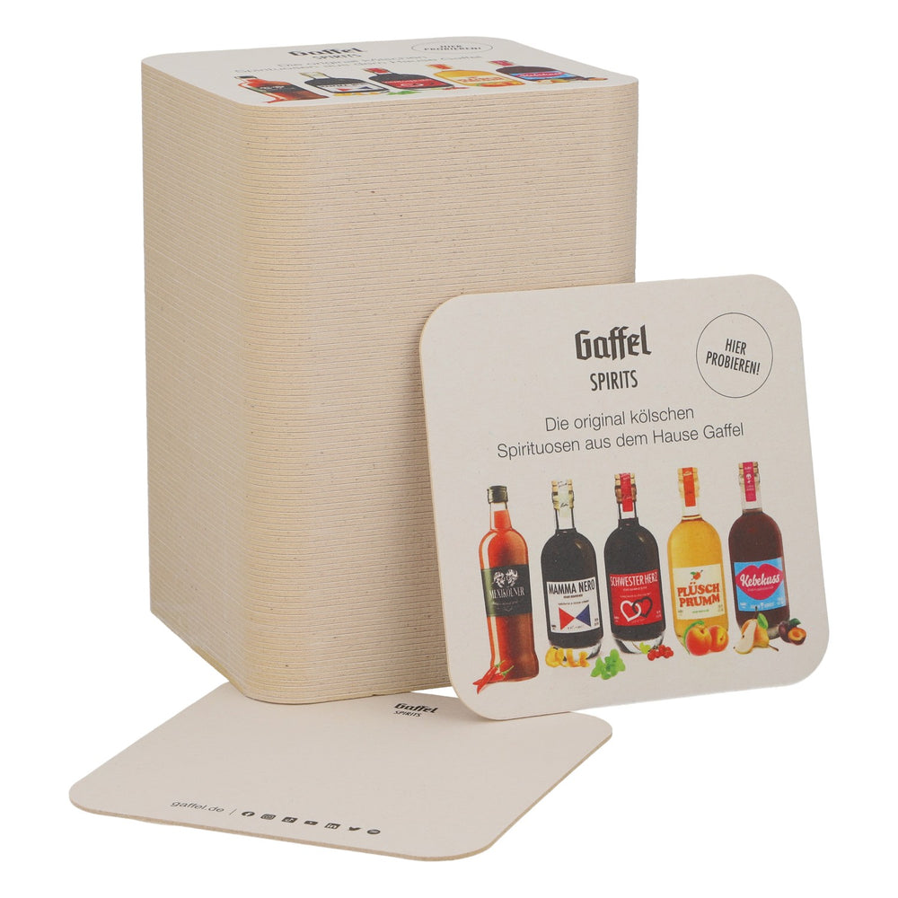 100x Gaffel Piwo Podkładki pod piwo Podkładki pod szklanki Akcesoria barowe Napoje alkoholowe