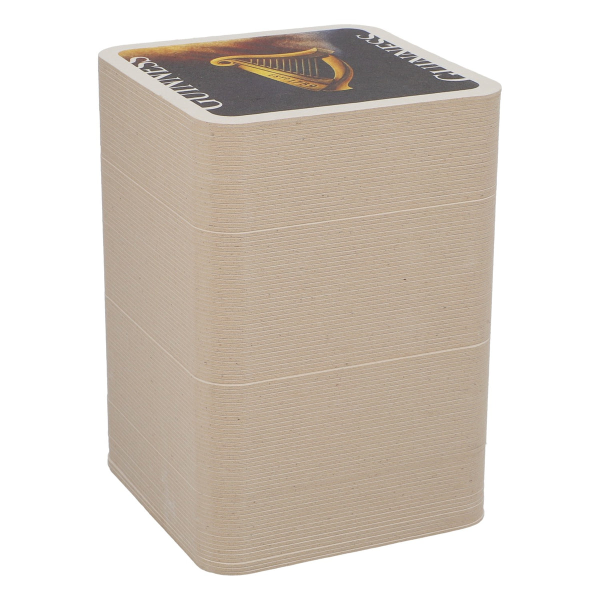 100x podkładki pod piwo Guinness „Fresh, cold, ready for you” 9,5 x 9,5 cm – Widok 2