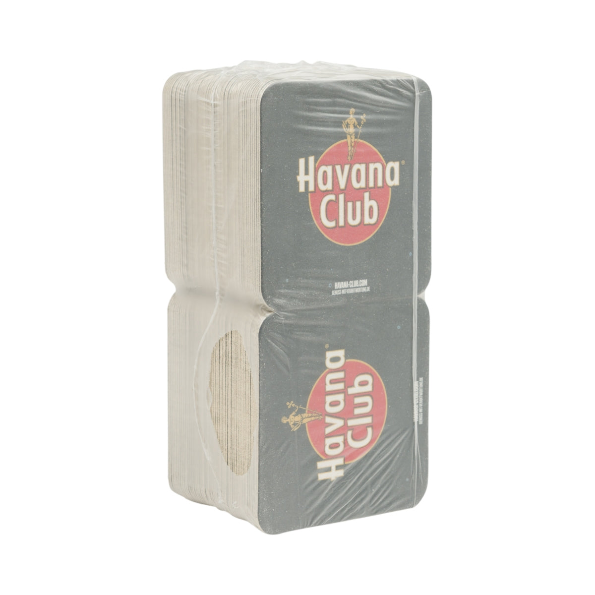 100x Havana Club Rum Coasters Black 9x9cm Mojito Piwo Filc Szklanka – Widok 4