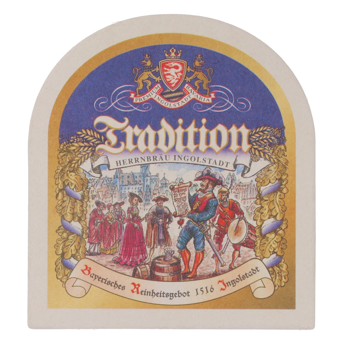 100x podkładki pod piwo Herrnbräu „Tradition” – Widok 3