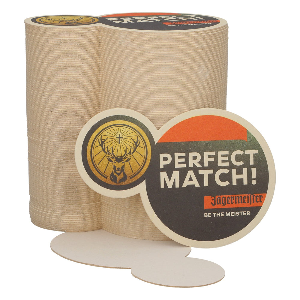 100 sztuk podkładek pod piwo Jägermeister „Perfect Match Original”