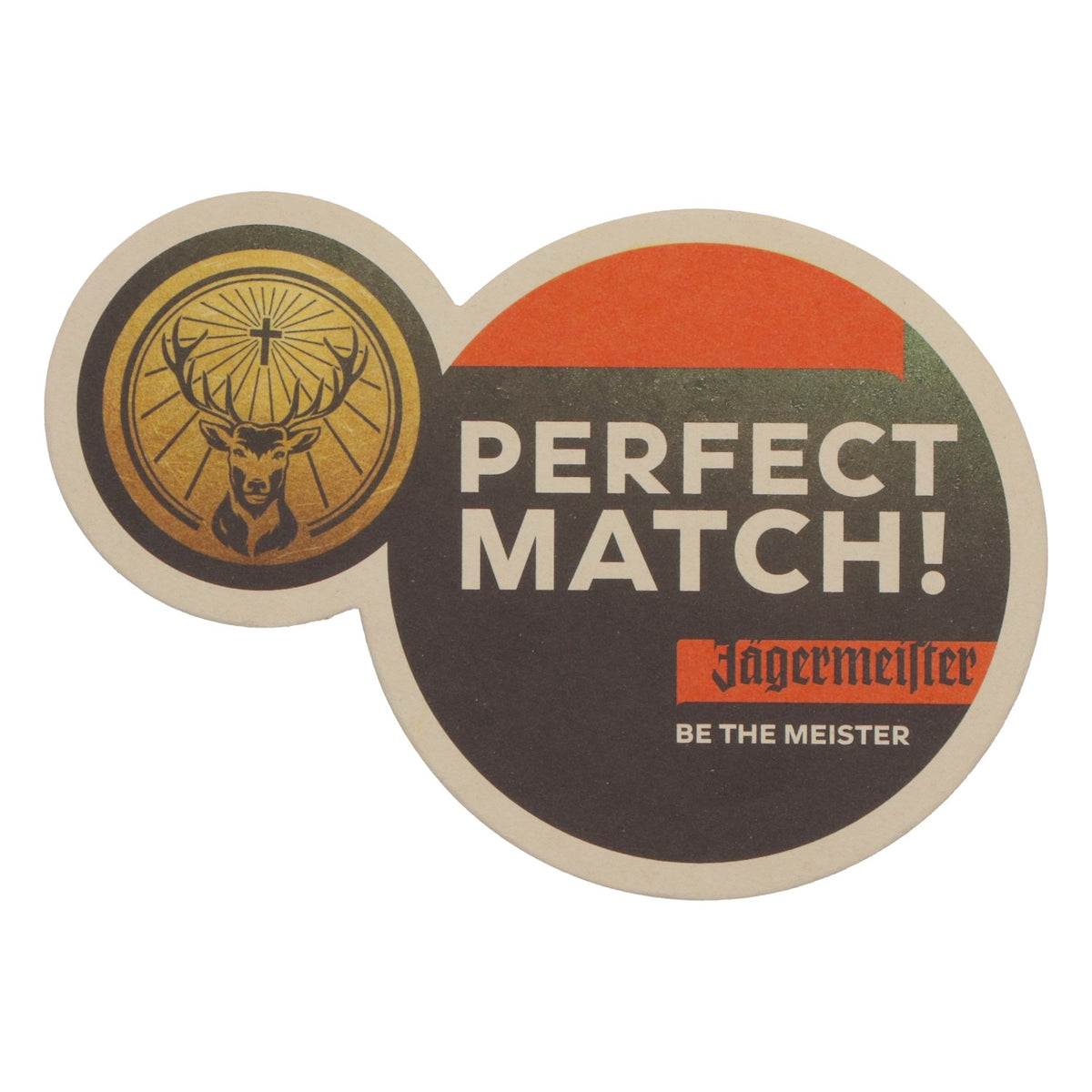 100 sztuk podkładek pod piwo Jägermeister „Perfect Match Original” – Widok 3