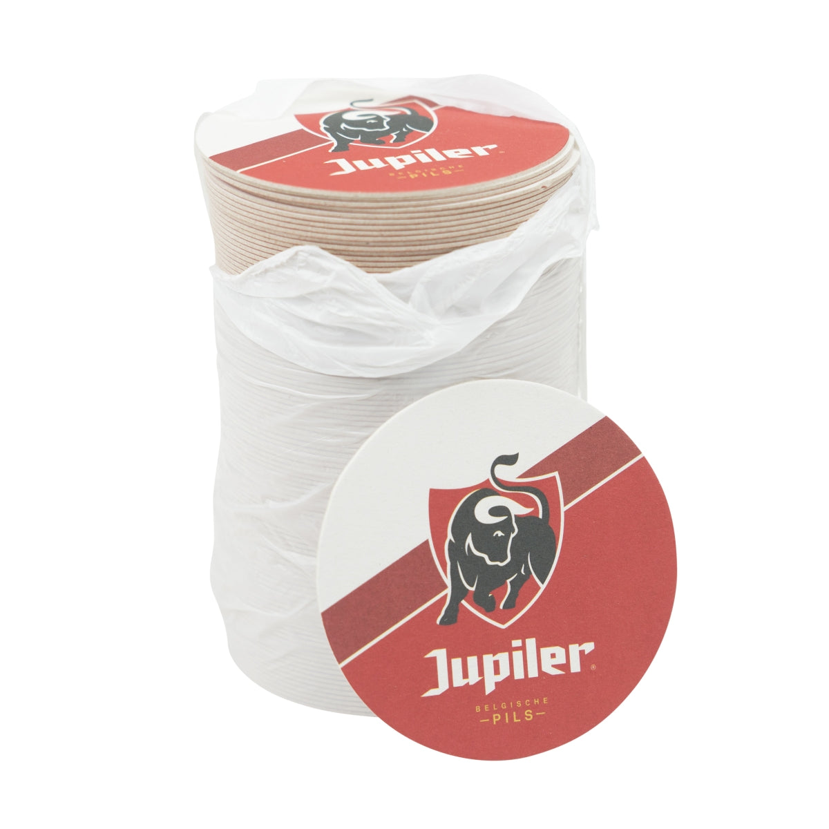 100x Jupiler podkładki filcowe szklanki Belgia Piwo Gastro Bar