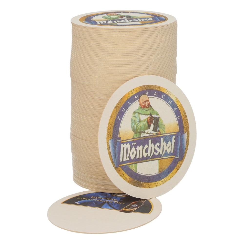 100x  Kulmbacher Reichelbräu Piwo Podkładki pod piwo Mönchshof Owalne