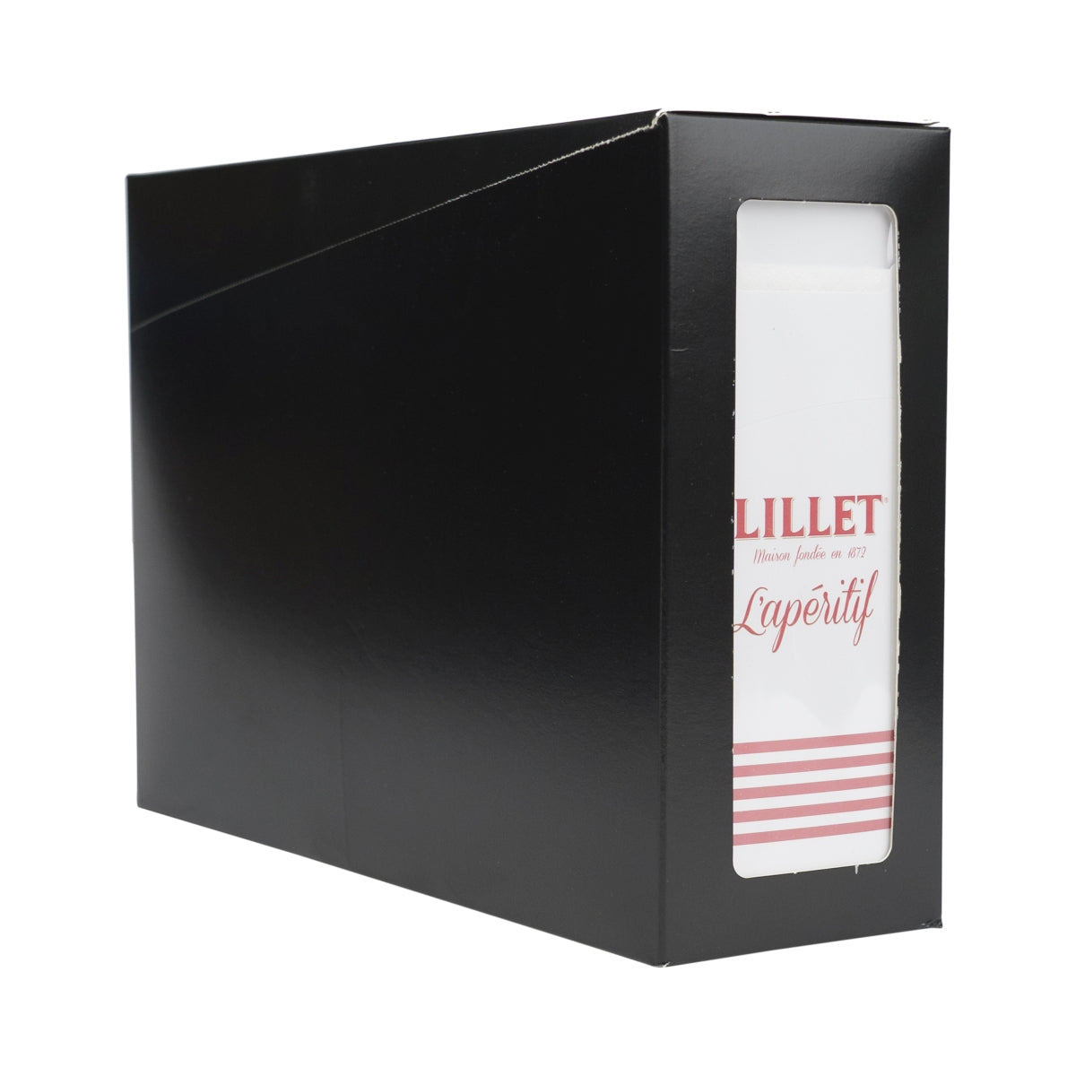100x torebka na sztućce z likierem Lillet 19x9cm uchwyt na serwetki dozownik cateringowy biały