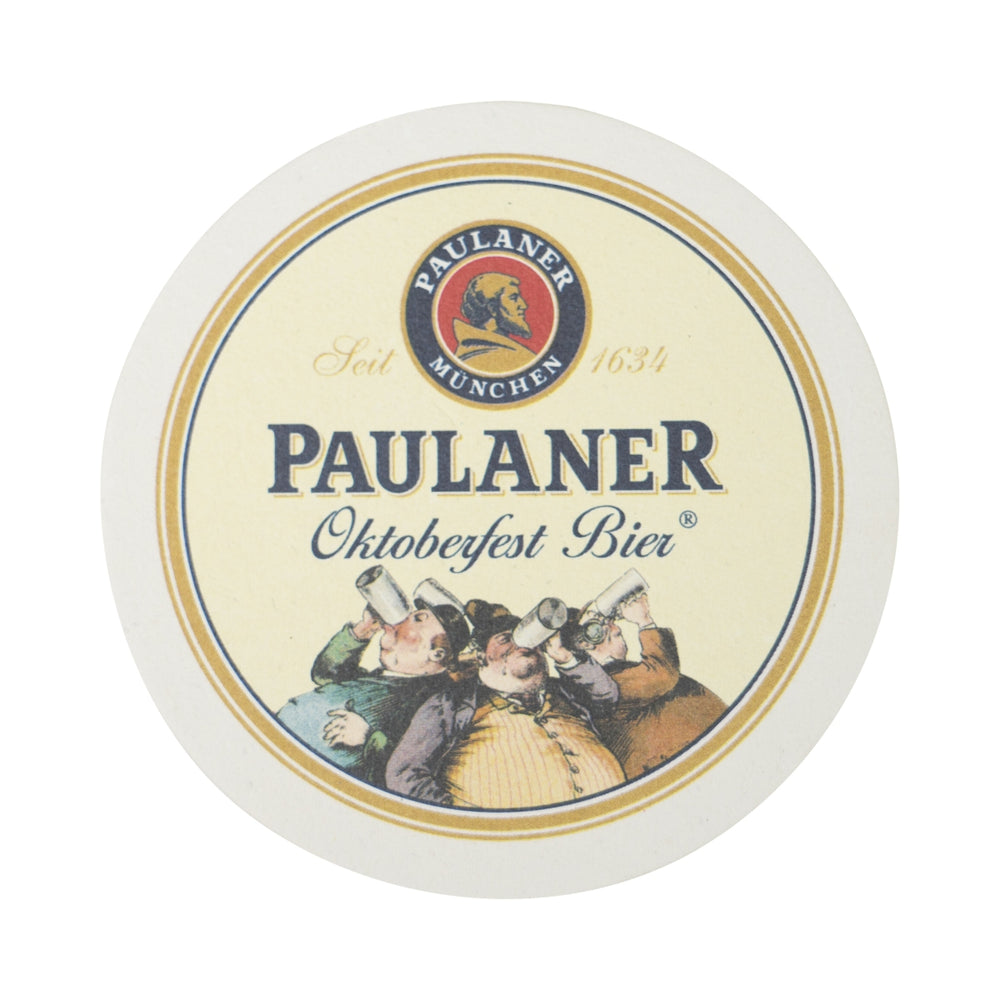100x mata do piwa Paulaner "piwo Oktoberfest" podkładki szklanki piwo filcowy stół