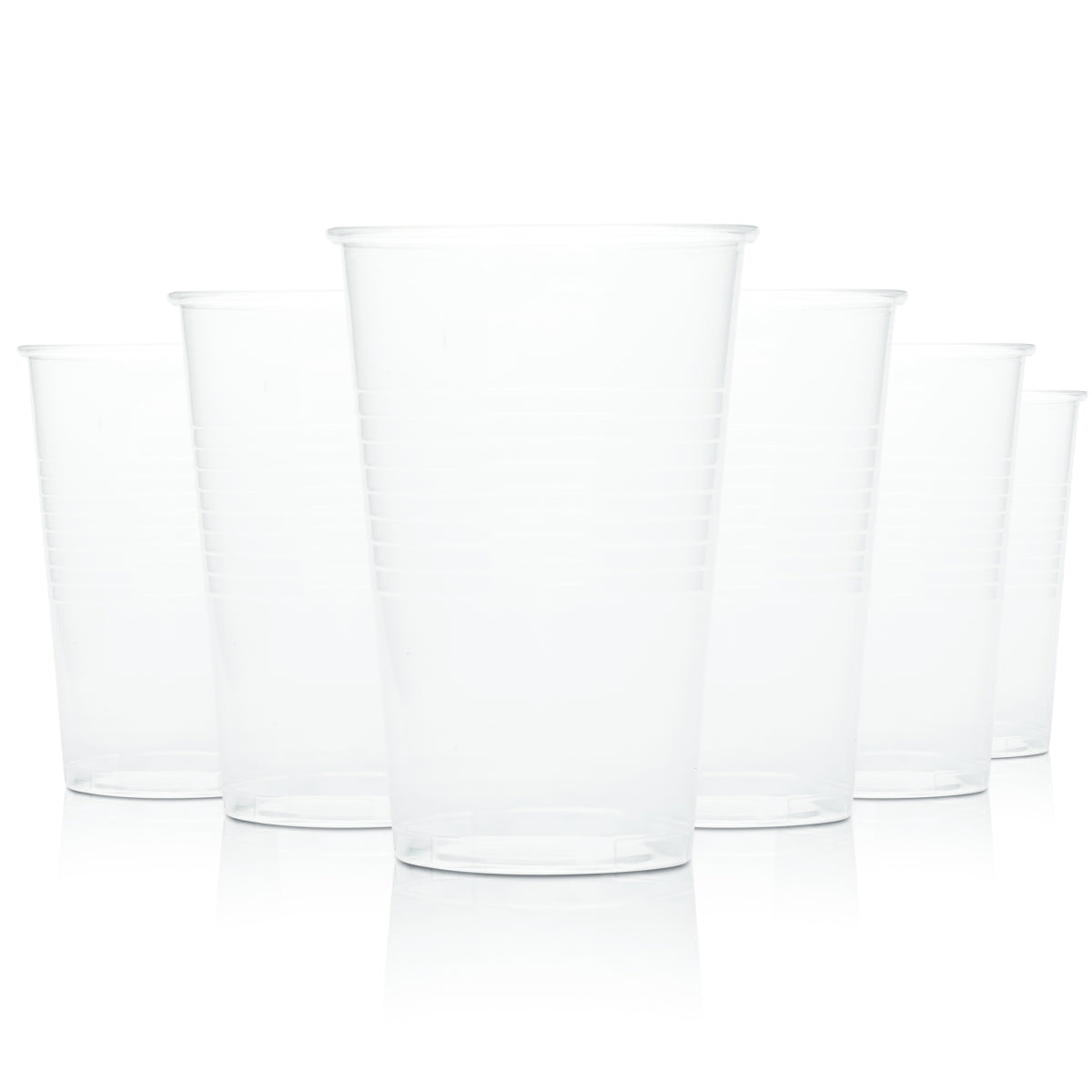 100x plastikowe kubki 0,3l jednorazowe piwo longdrink plastikowe szklanki bar party