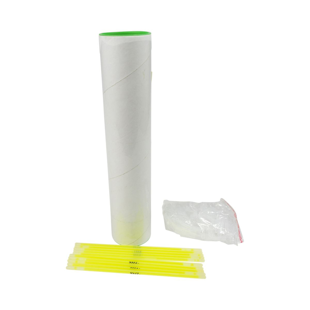 100x Sourz Twinkle Light Green 20cm ze złączem Akcesorium imprezowe świecące w ciemności