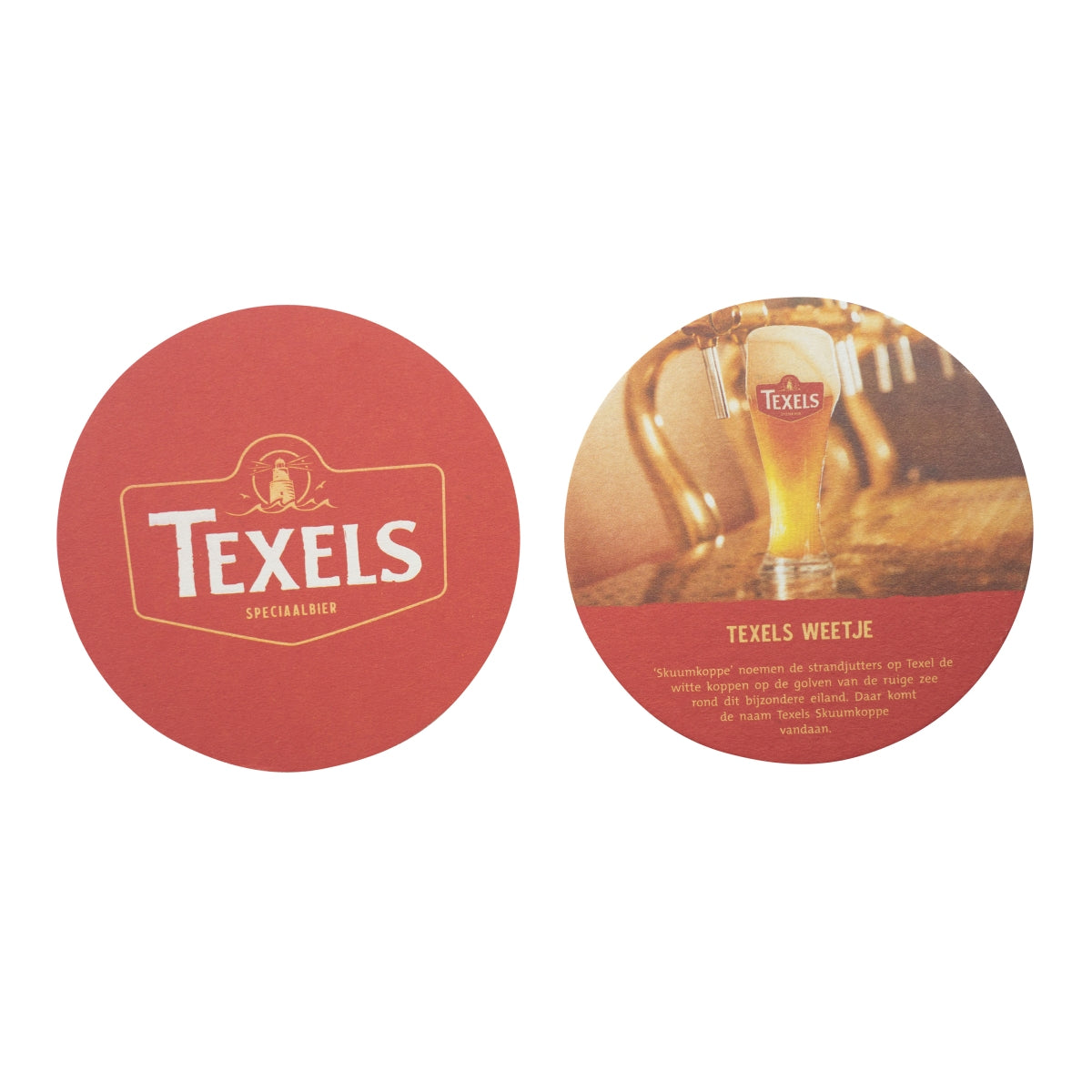 100x Podstawki Texels Filcowe szklanki Belgia Piwo Gastro Pils – Widok 3