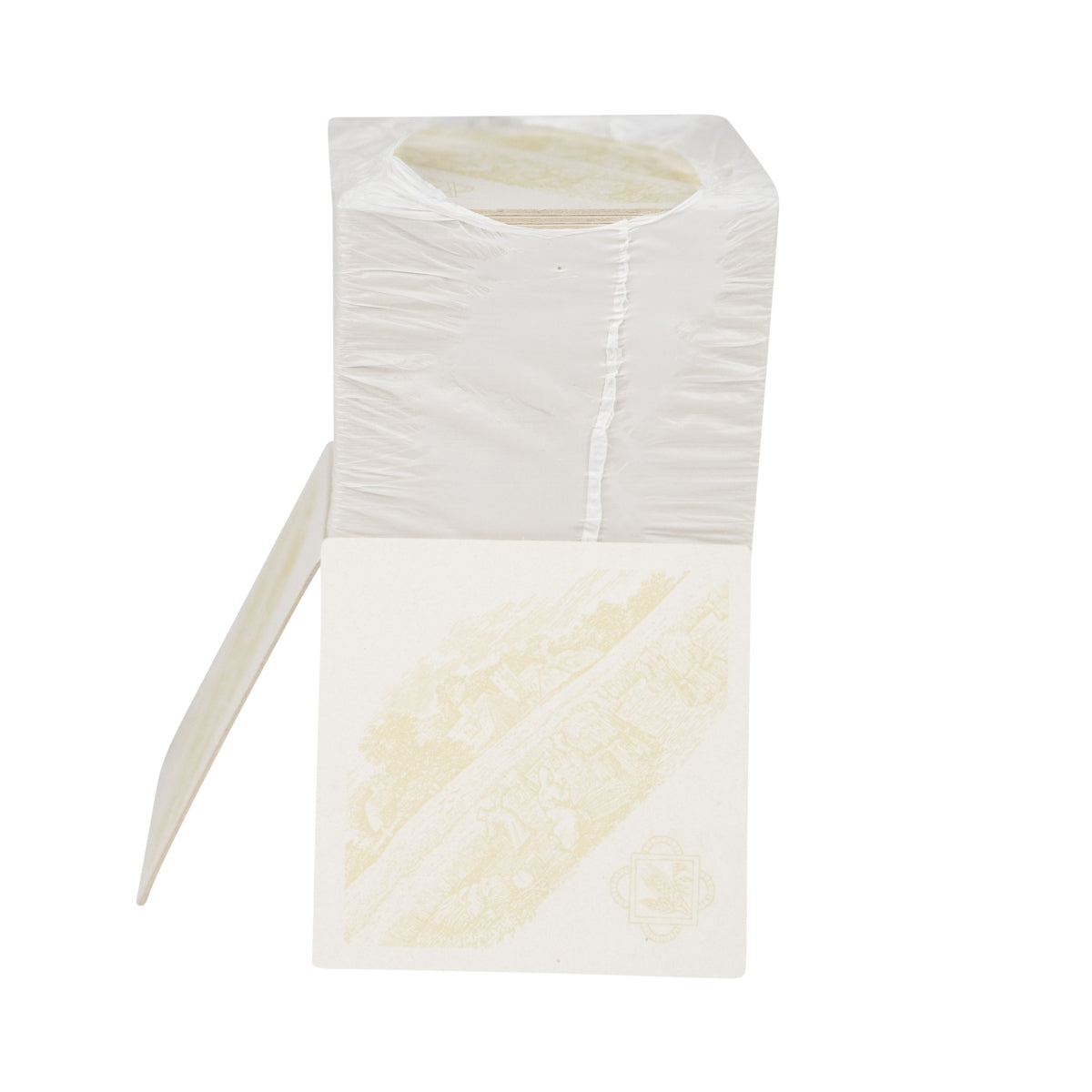 100x Tripel Karmeliet coaster coaster square table 10x10cm Coaster drip – Widok 3