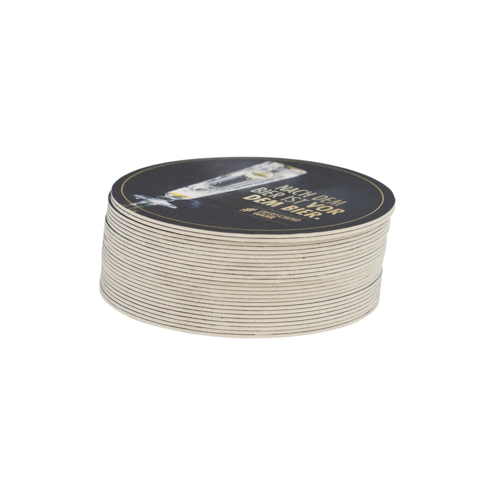 100x podkładka pod piwo Warsteiner 11cm Ø podkładka pod piwo filcowa dekoracja stołu gastro