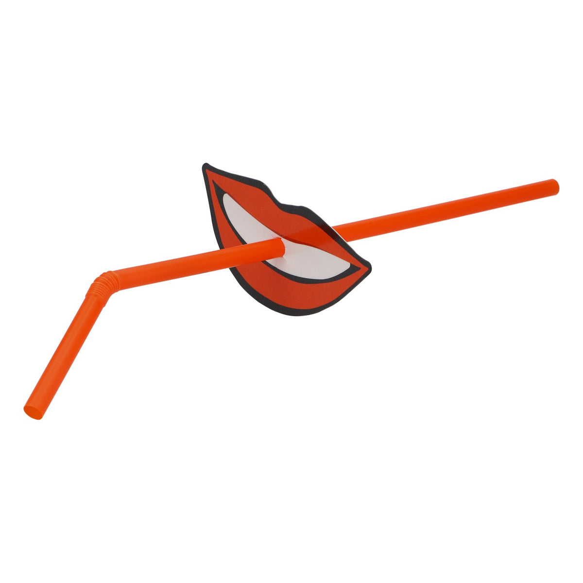 10x Aperol Spritz Likier Słomka Pomarańczowe słomki Plastikowe 24 cm