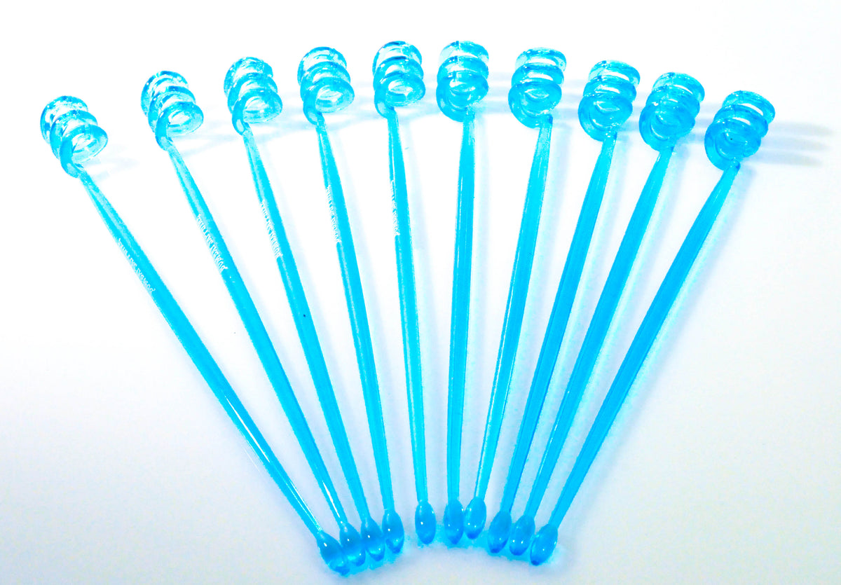 10x Bombay Sapphire Gin Stirrer Mieszadło Akcesoria barowe Skręcona końcówka – Widok 2
