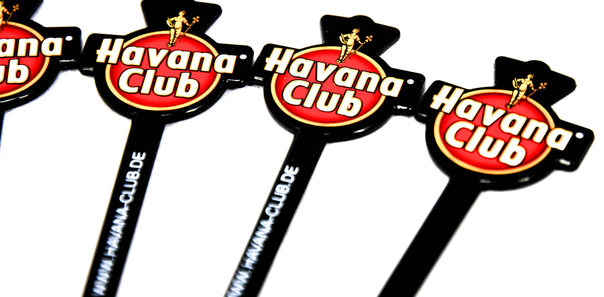 10x mieszadło Havana Club Akcesoria barowe Barequitment 19,5 cm – Widok 2