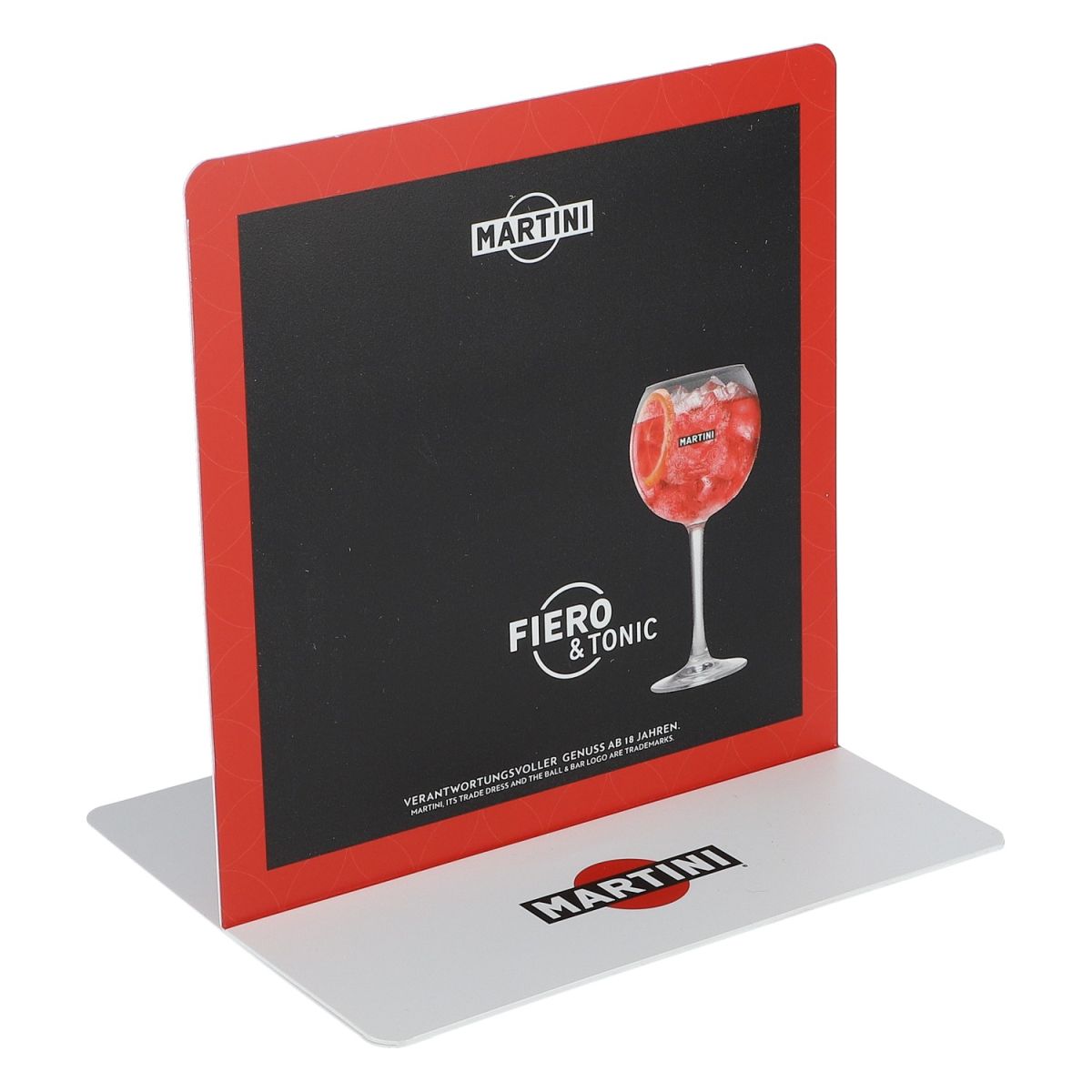 10x Martini stojak stołowy Tablica papierowa Stojak reklamowy Tablica reklamowa Gastronomia