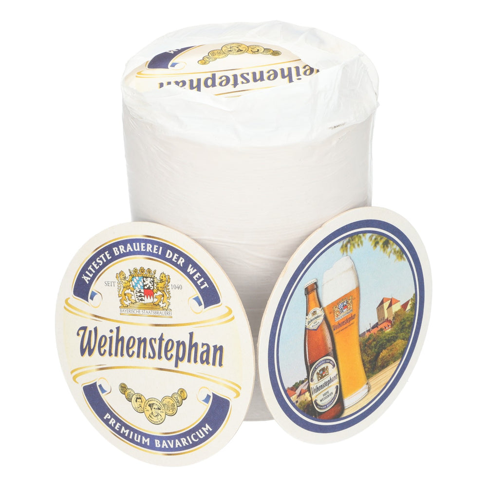 120x Weihenstephan podstawki Ø9 cm chroniące szklanki przed kapaniem butelki