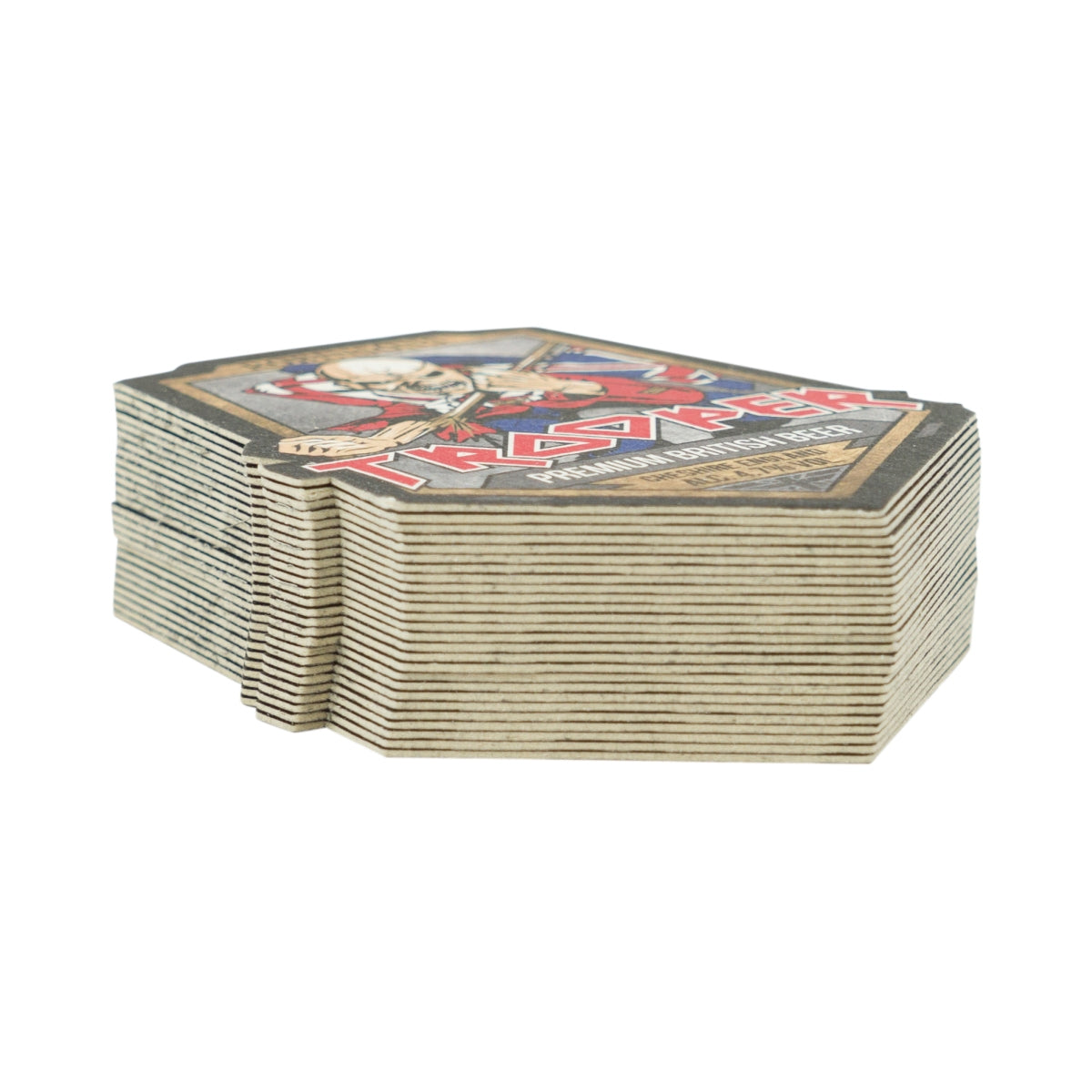 125x podstawki pod piwo Robinsons Iron Maiden Edition Trooper szklane podstawki Bar – Widok 3