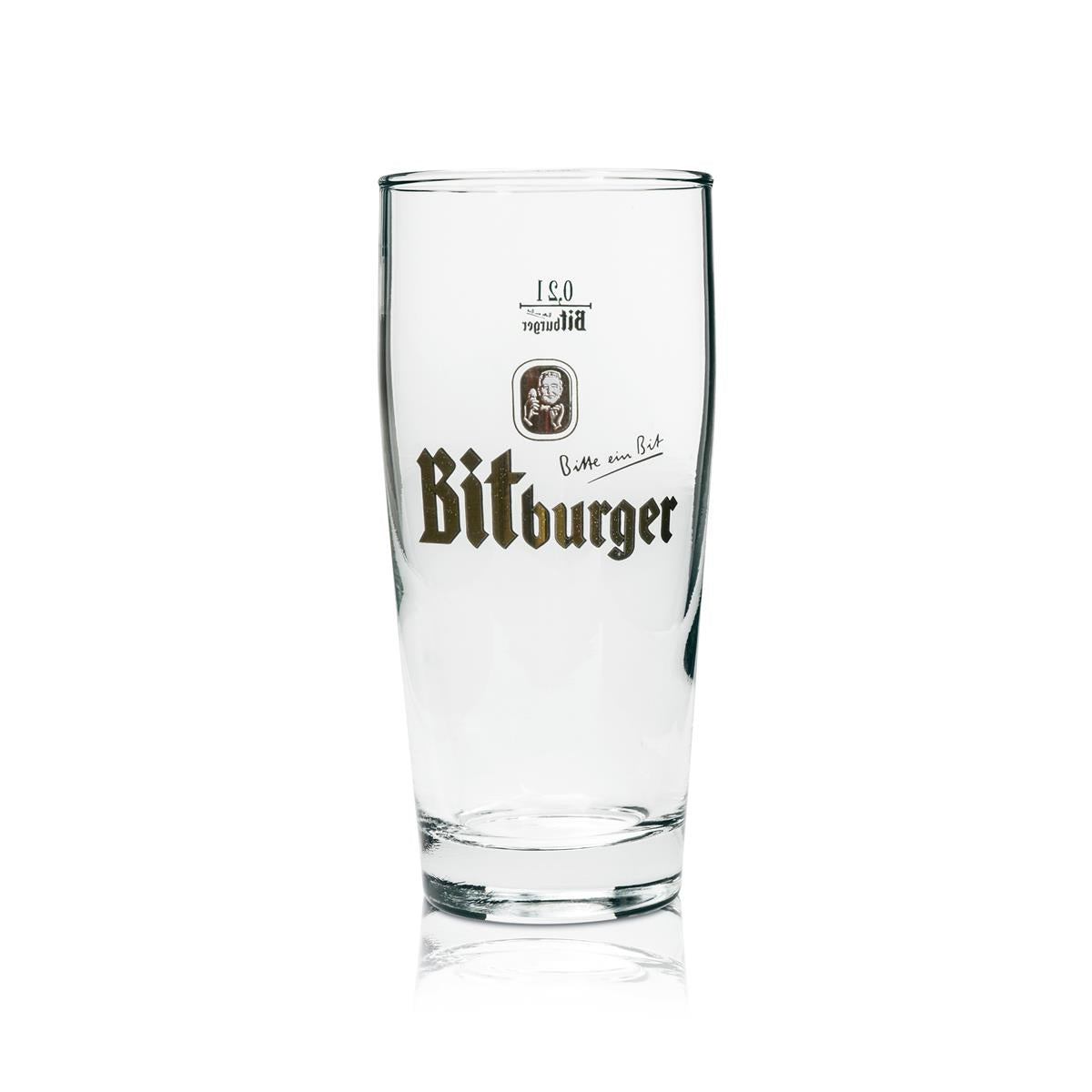 12x szklanka do piwa Bitburger 0,2l kufel Willi – Widok 3