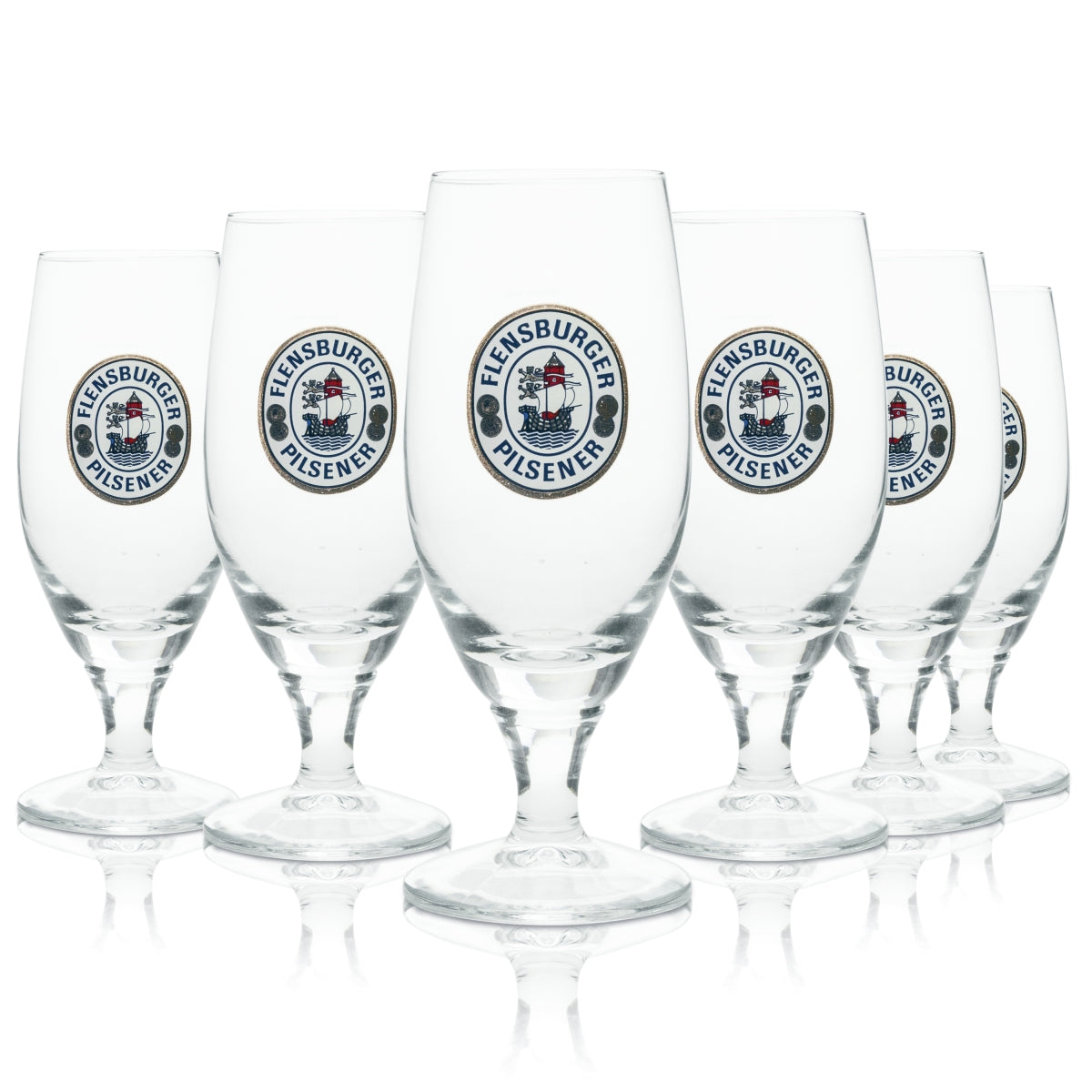 12x szklanka do piwa Flensburger Rolinck 200ml rastal