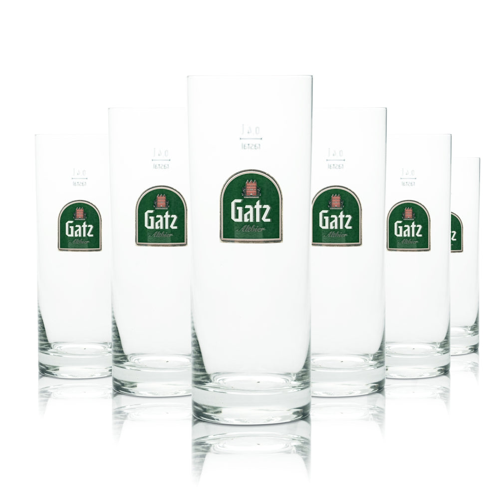 12x szklanka Gatz 0,4 l do piwa, szklanki do piwa Alt Brauerei Kölsch Gastro Eiche