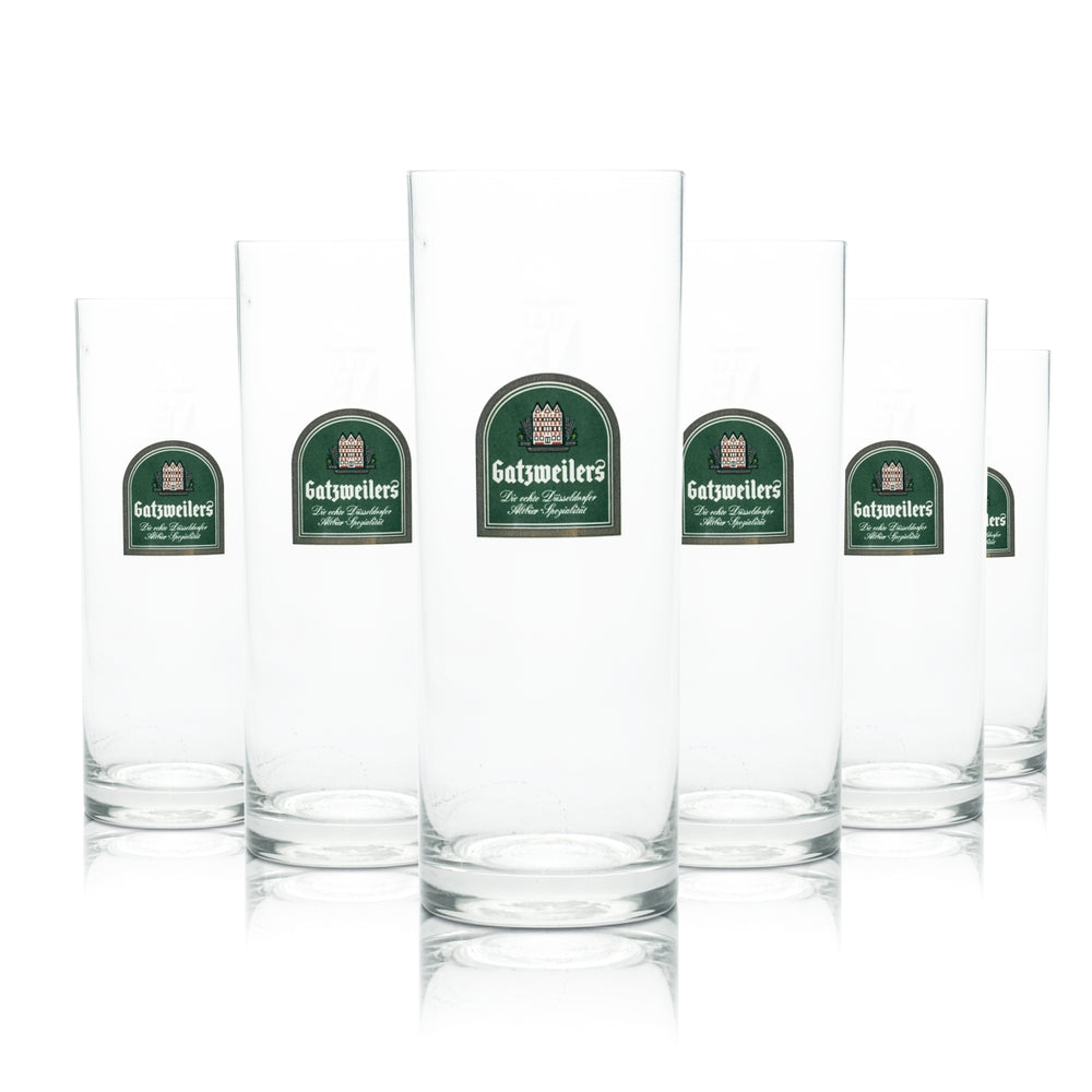 12x Gatzweilers szklanka 0.4l Altbier kufel barowy klucz browar Gastro