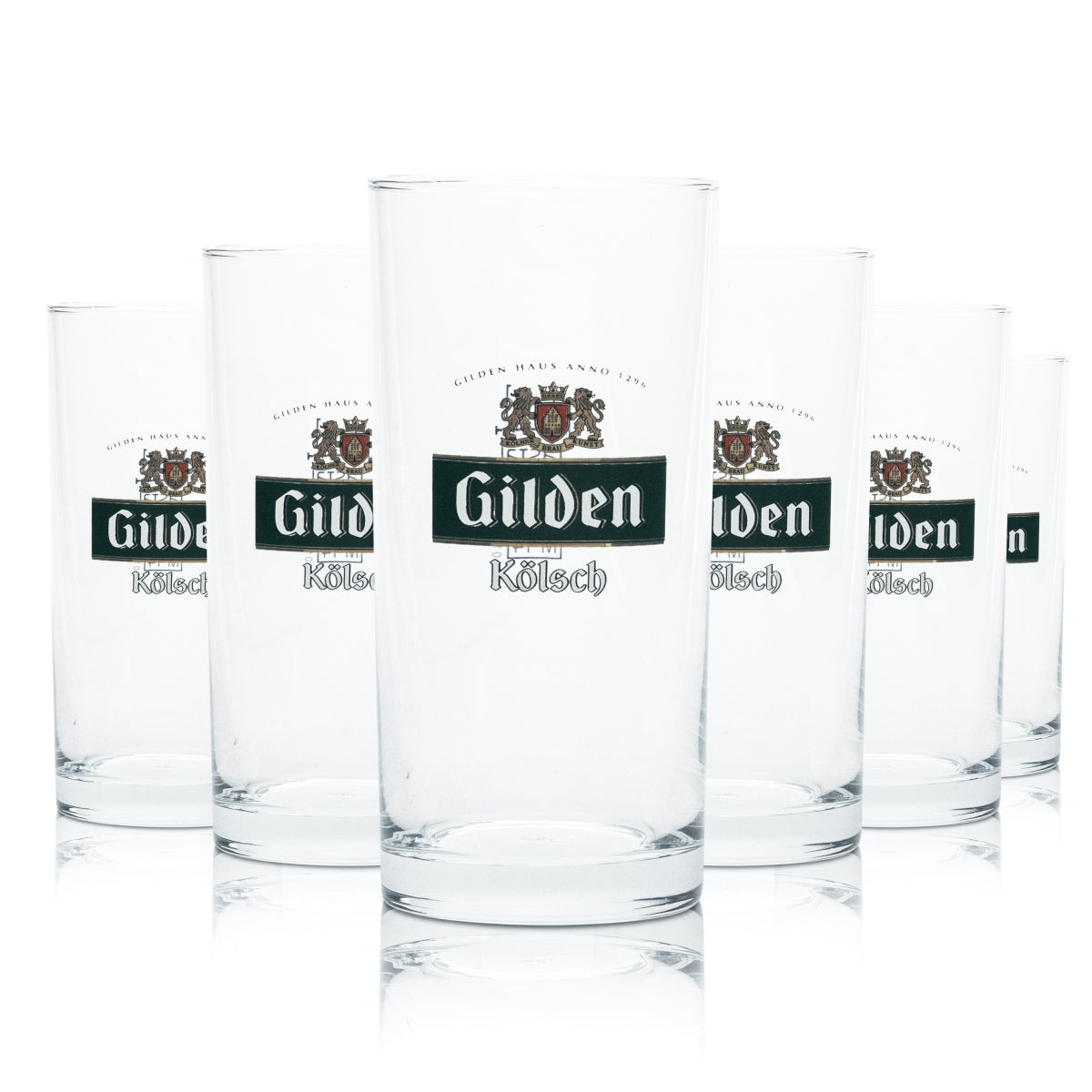 12x Gilden Kölsch szklanka do piwa 0.1l bar kufel szklanki pub karnawał browar