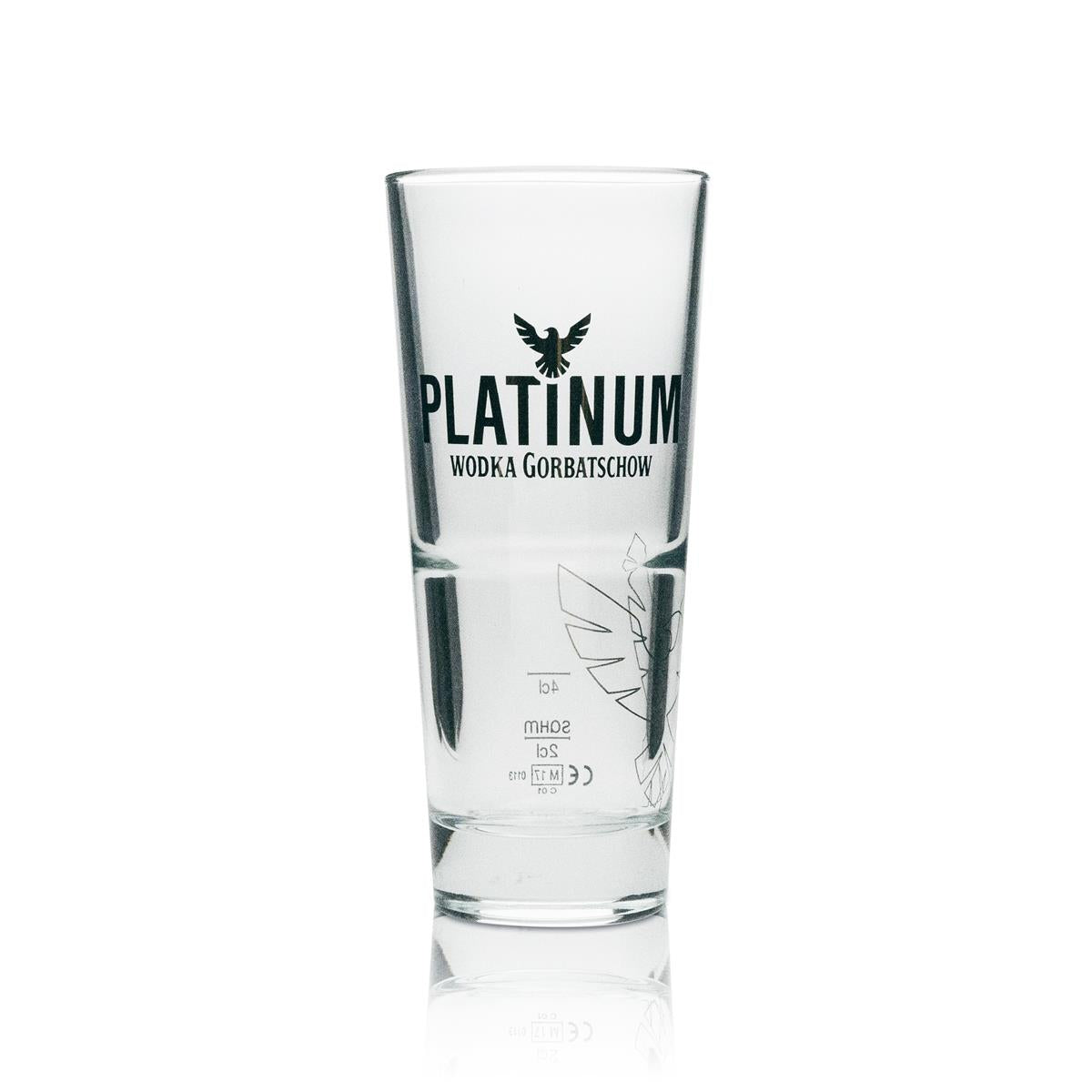 12x Kieliszek do wódki Gorbaczow Longdrink Platinum 290ml – Widok 2