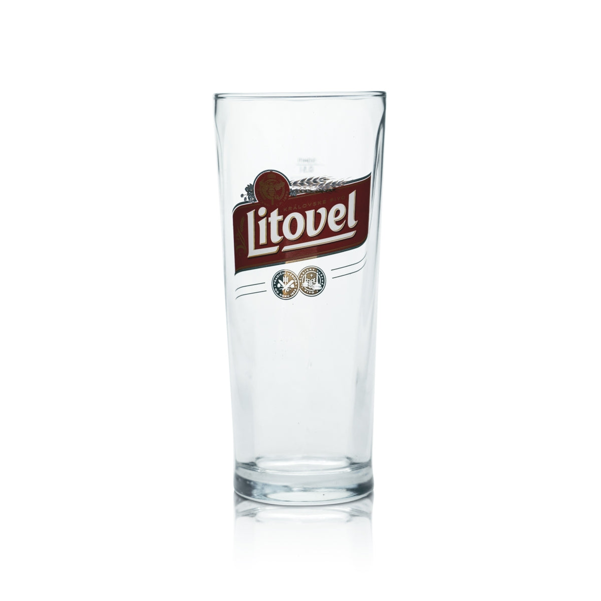 12x Litovel Glass 0,5l Willi Mug Beer Glasses Brewery Czech Dark Black – Widok 2