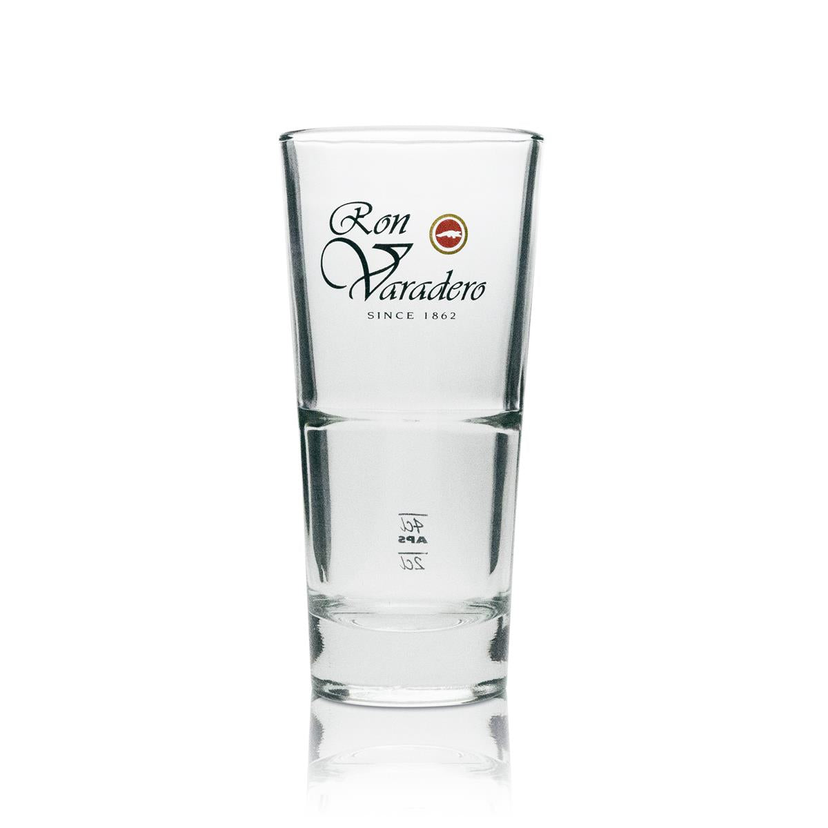 12x Ron Varadero szklanka do rumu long drink czarny napis 350ml – Widok 2