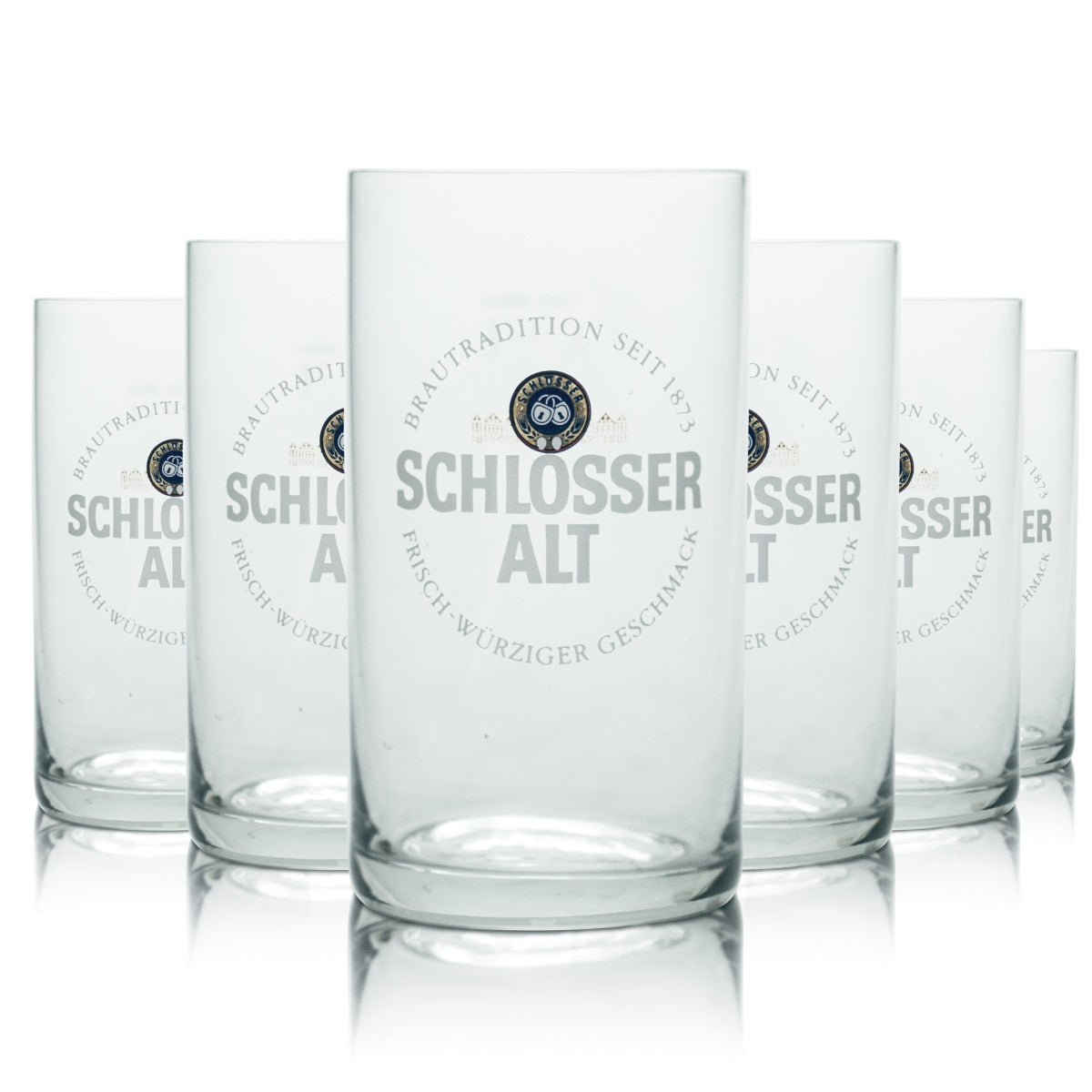 12x Schlösser Alt szklanka do piwa 0,2l Willi kufel szklanki barowe browar gastro