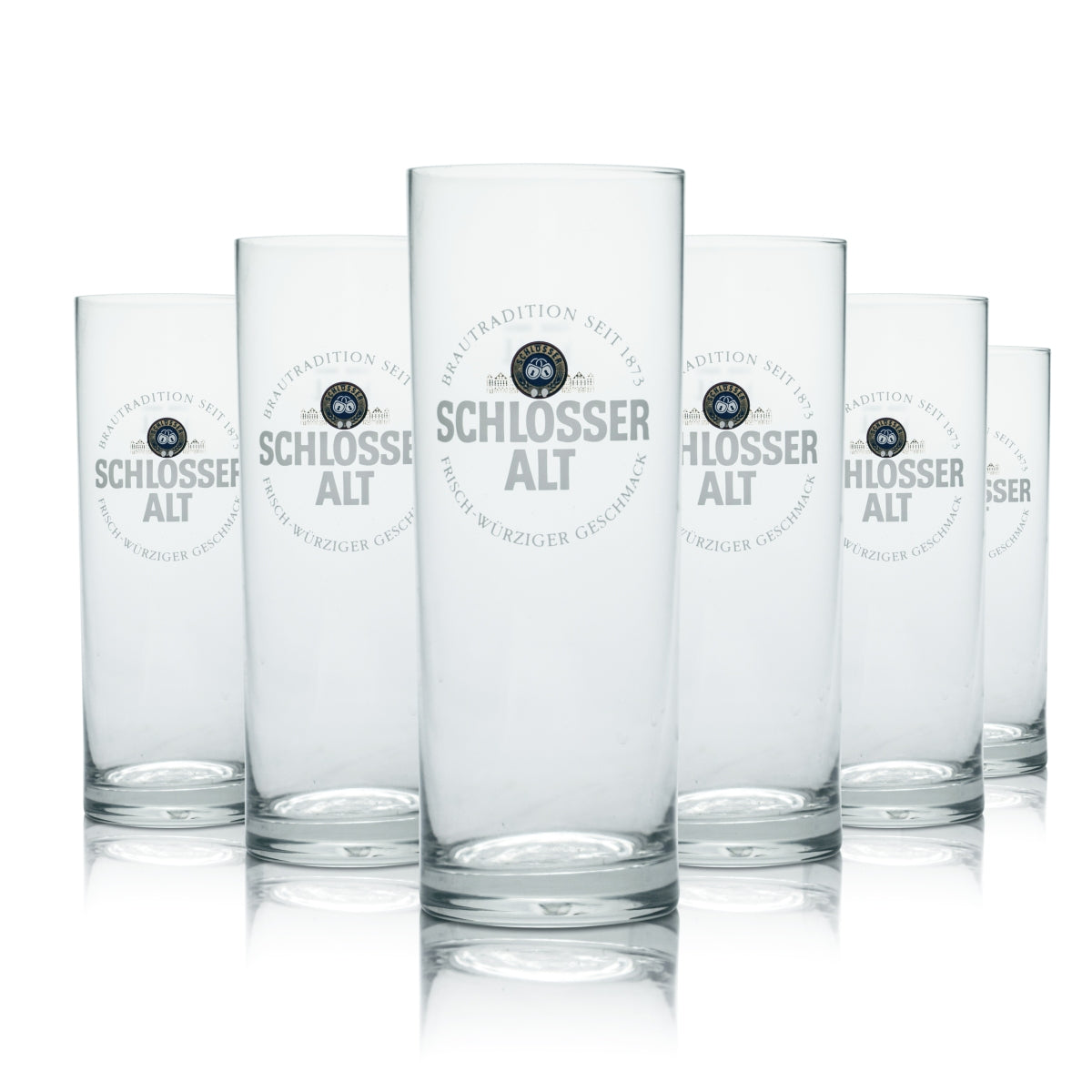 12x Schlösser Alt szklanka do piwa 0,4l Willi kufel szklanki barowe browar gastro