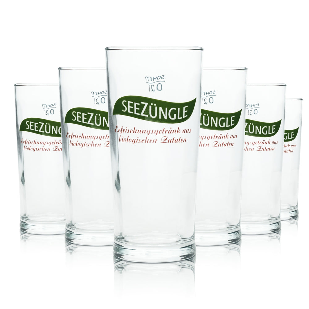 12x Seezüngle szklanka 0,2l kubek Germania Sahm szklanki do picia Gastro Hotel Kolekcjoner