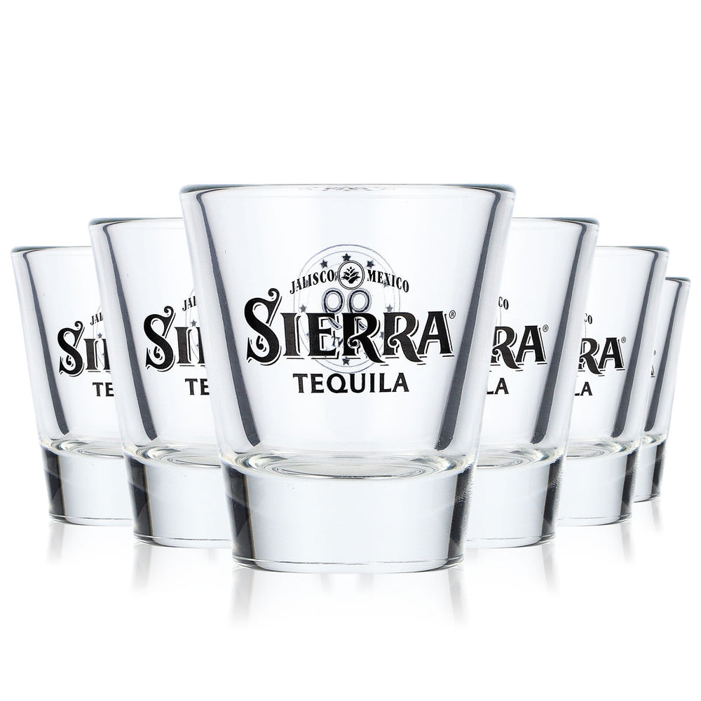 12x Sierra Tequila Kieliszek do tequili 2 cl Edycja specjalna Bar 99 centów bez kalibracji
