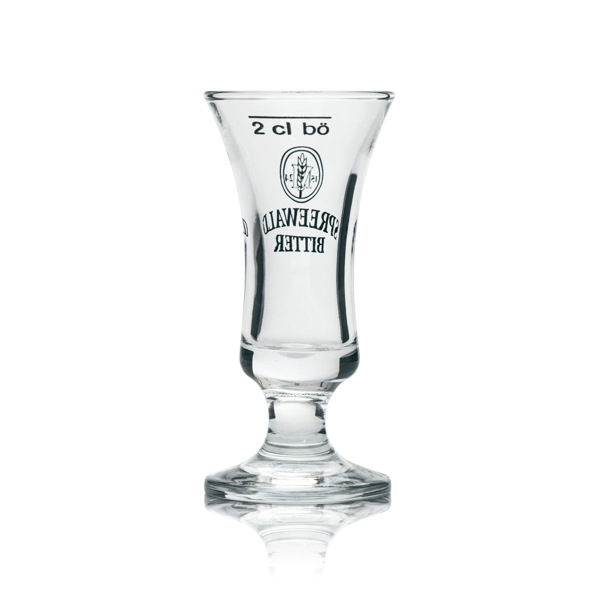 12x Spreewald Bitter Liqueur Glass Shot Goblet 2cl – Widok 3