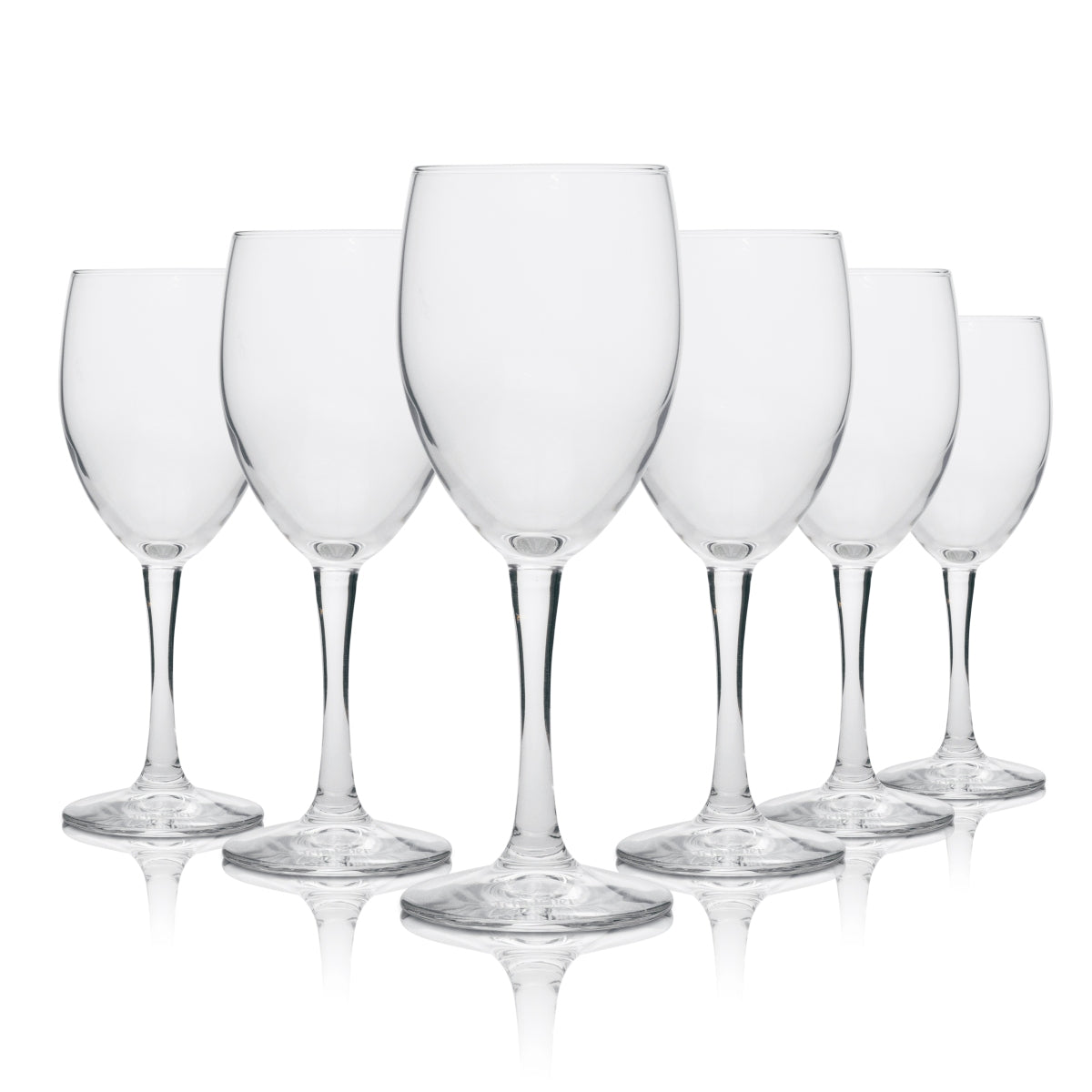 12x Teinacher szklany flet na wodę 250ml Bromioli