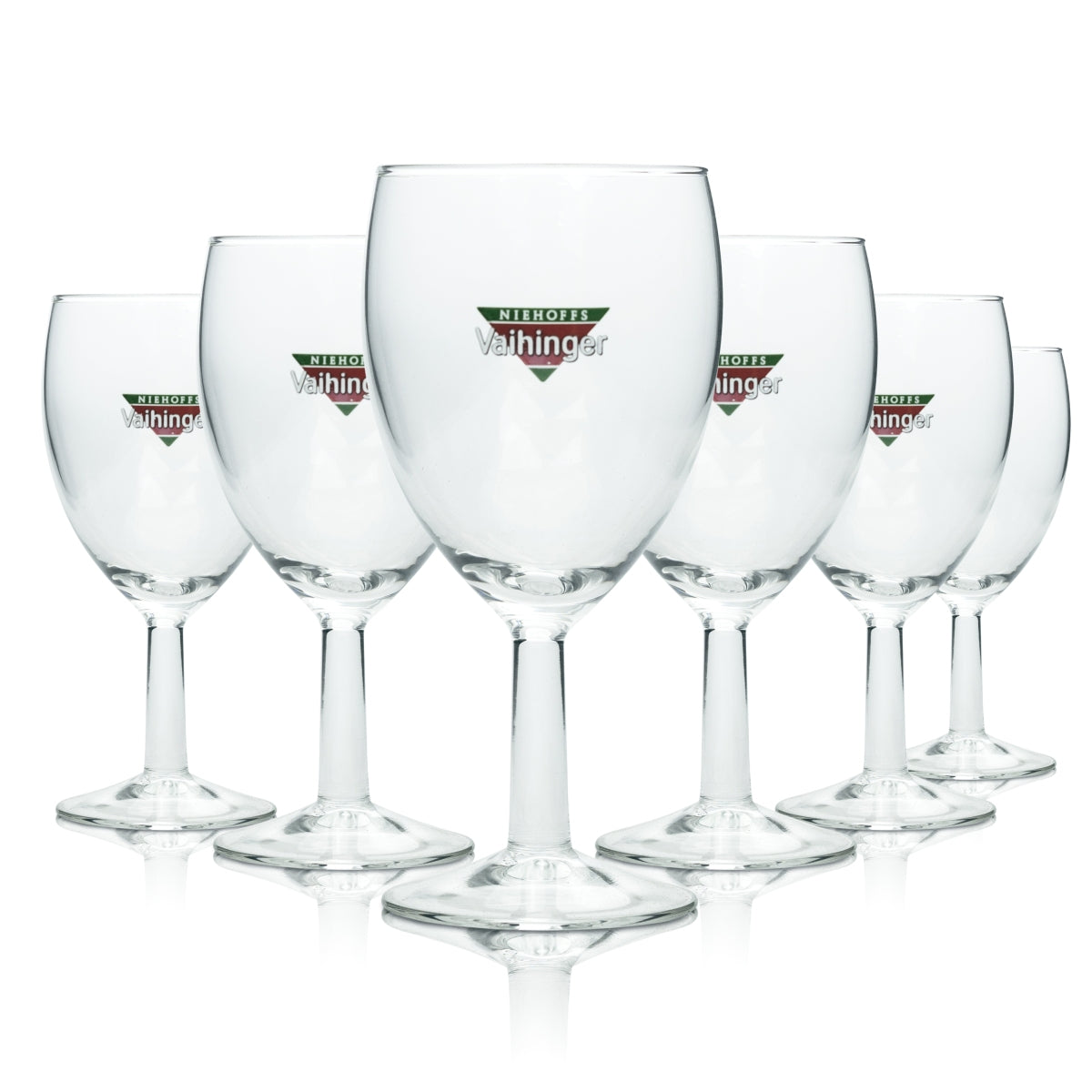 12x Vaihinger Niehoffs Saft Glas Minipokal 0,2 l Szklanki Napoje bezalkoholowe Napoje do picia