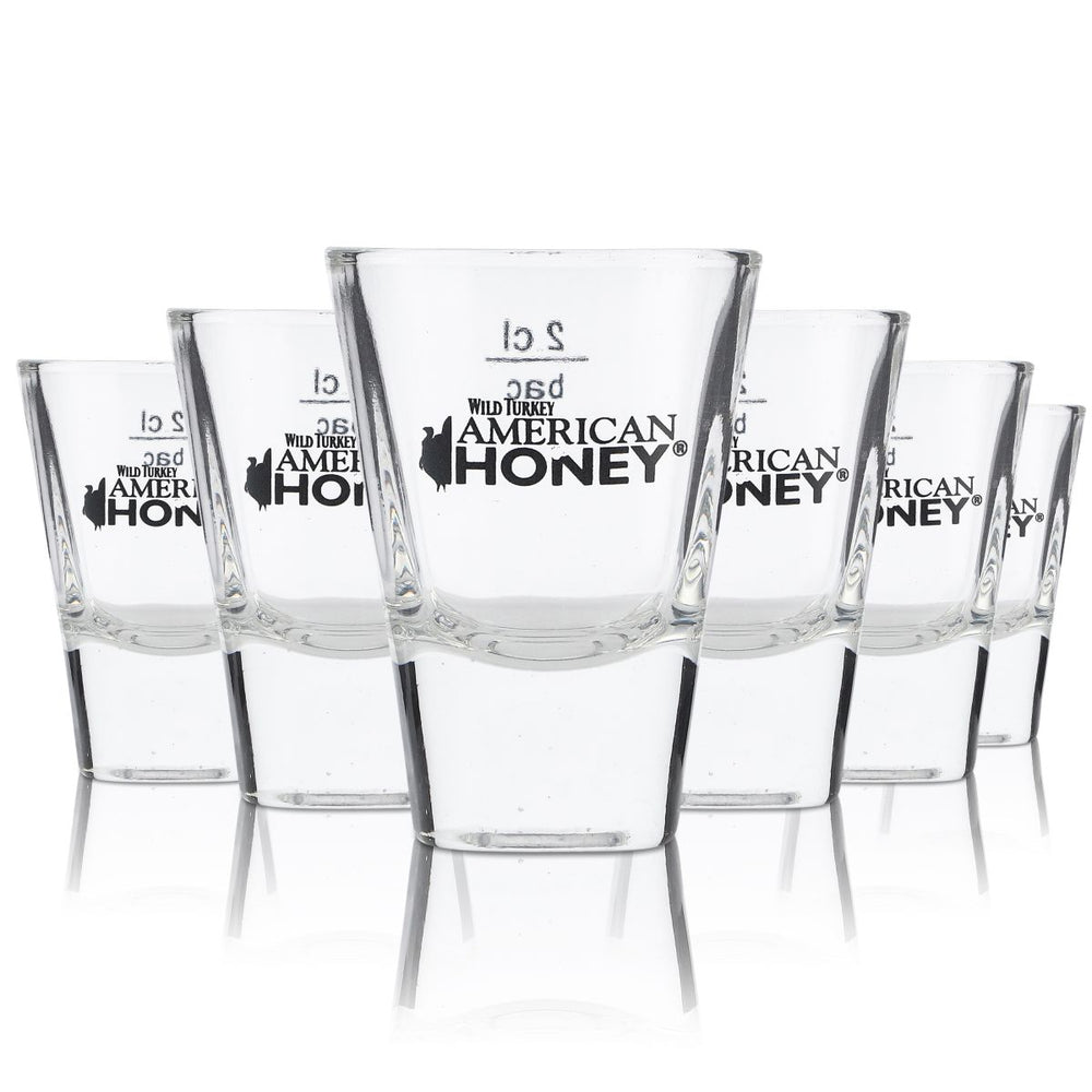 12x szklanka do whisky Wild Turkey American Honey Stamper Szklanki Szklanka do shotów