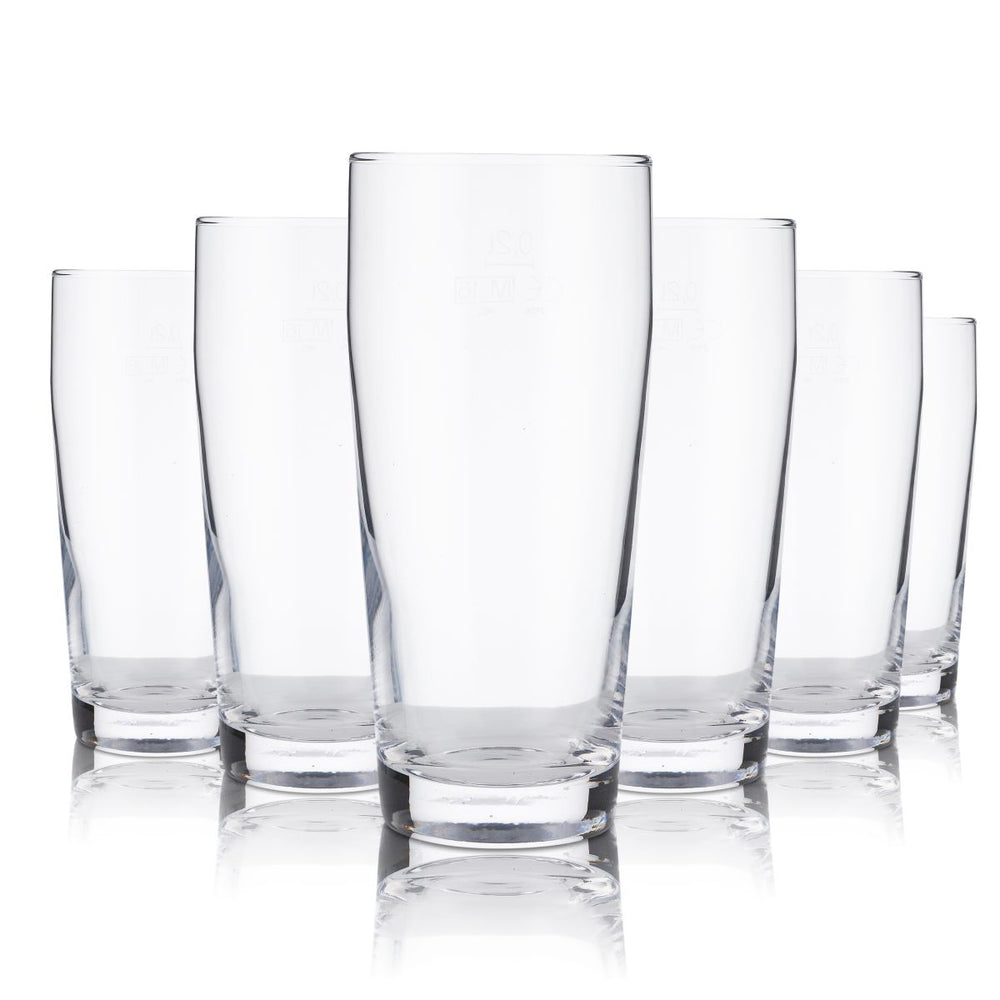 12x szklanka Willibecher 0,2 l Uniwersalna szklanka Arcoroc Woda Sok Napój gazowany Napój bezalkoholowy Piwo