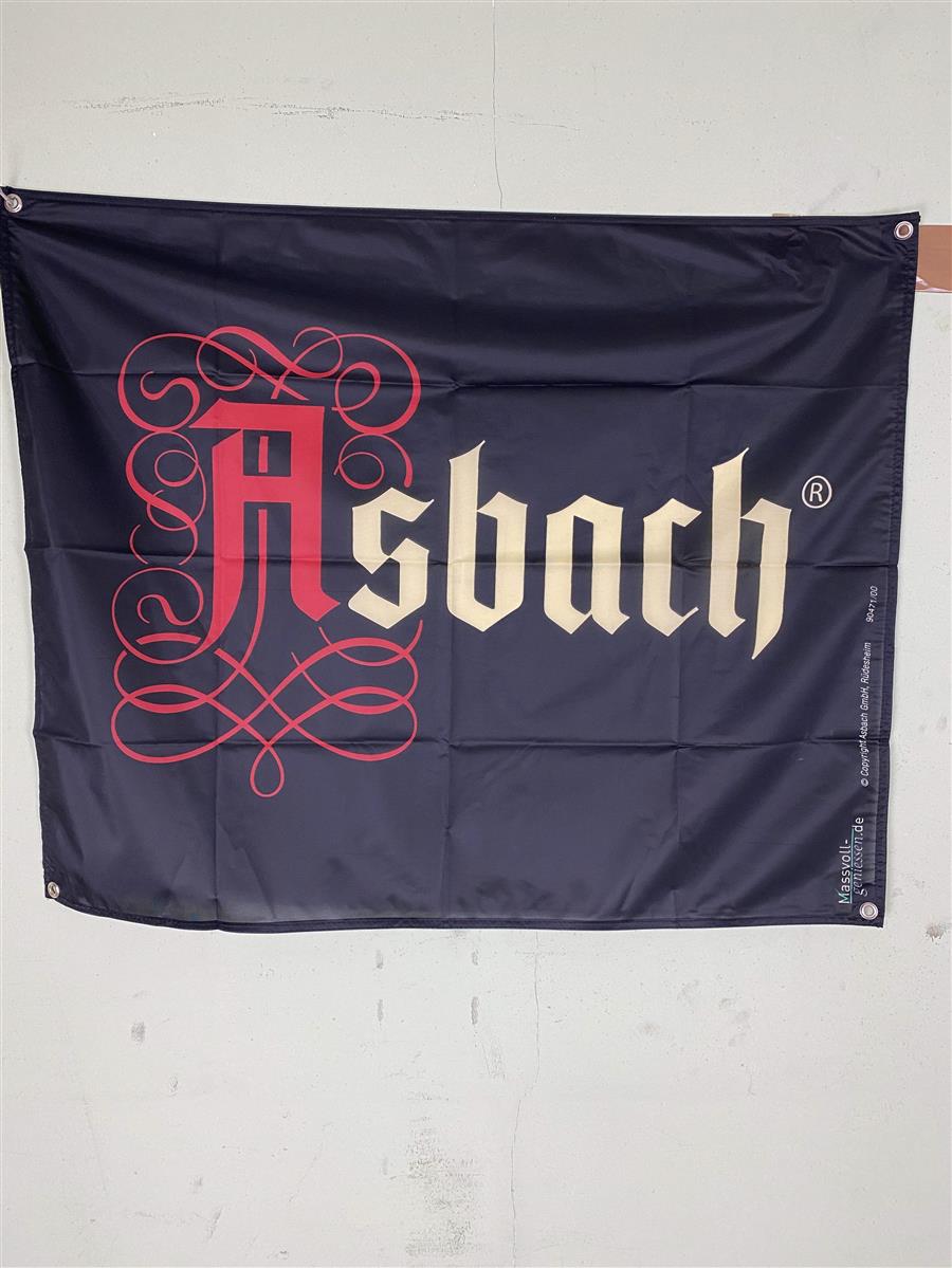 1x Asbach Uralt Flaga czarna 95 x 80 – Widok 2