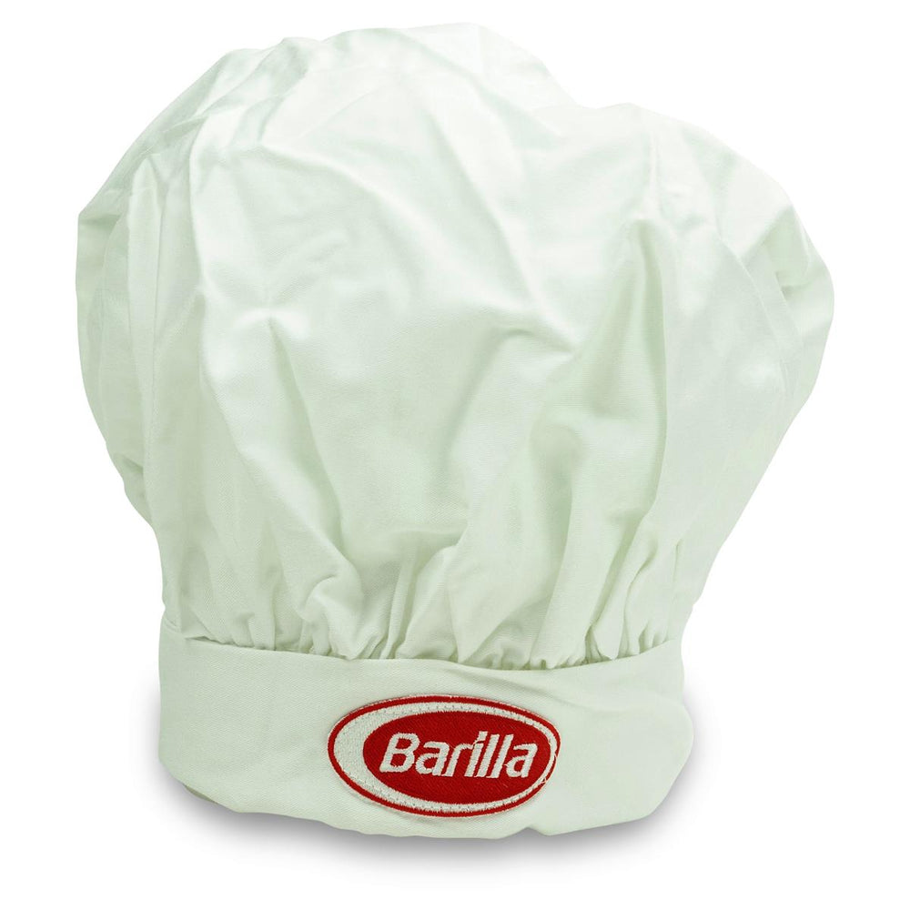 1x czapka szefa kuchni Barilla biała regulowana