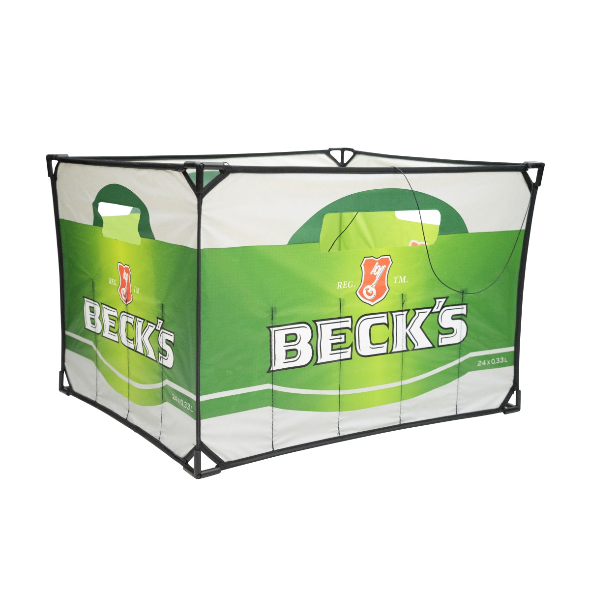 1x smok piwny Becks zielony smok ze skrzynki Becks