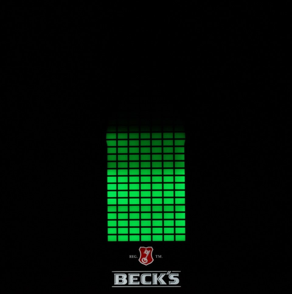 1x Becks piwo neon 80x20 Equilizer wyświetlacz butelki – Widok 5
