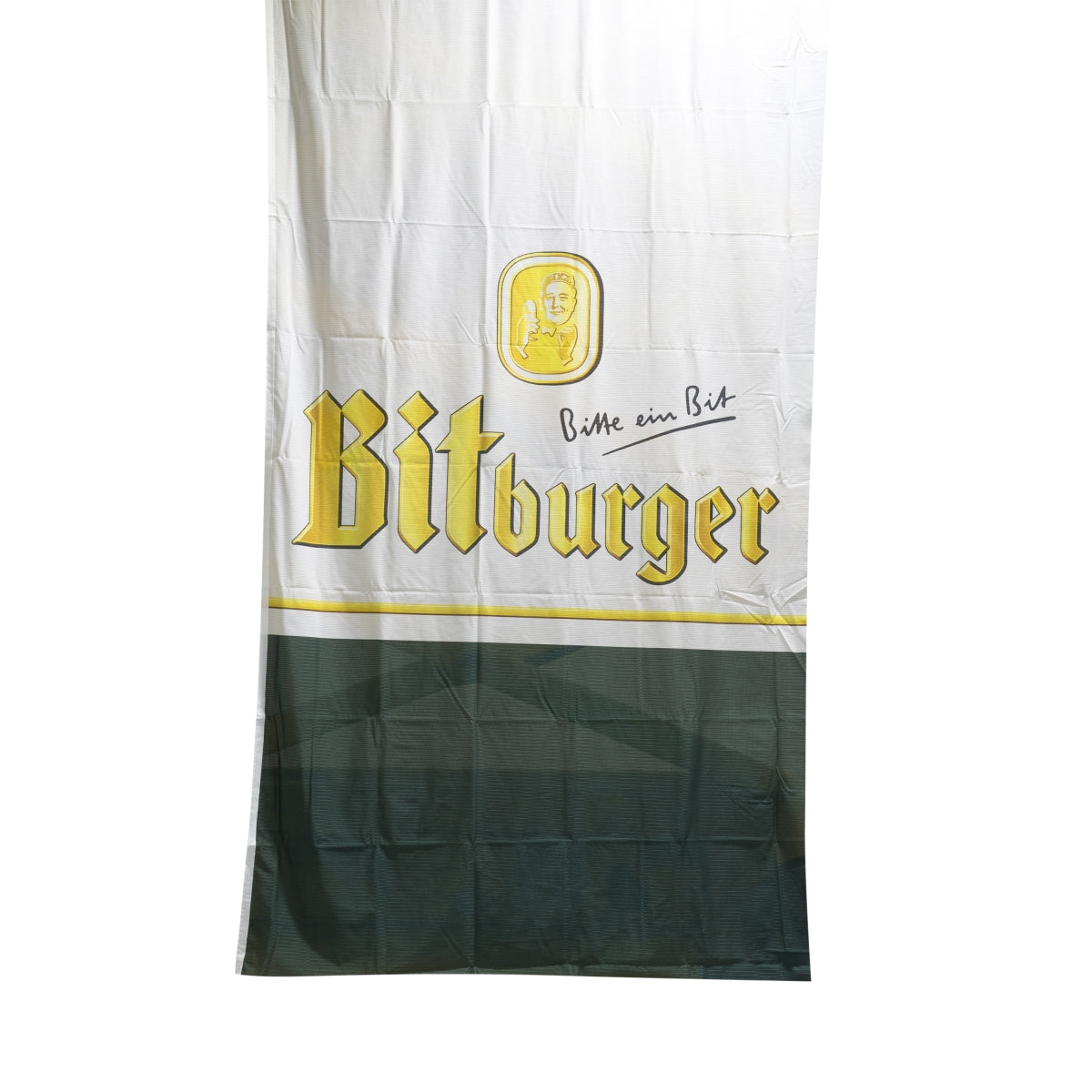 1x Logo flagi piwa Bitburger Biały Zielony – Widok 2