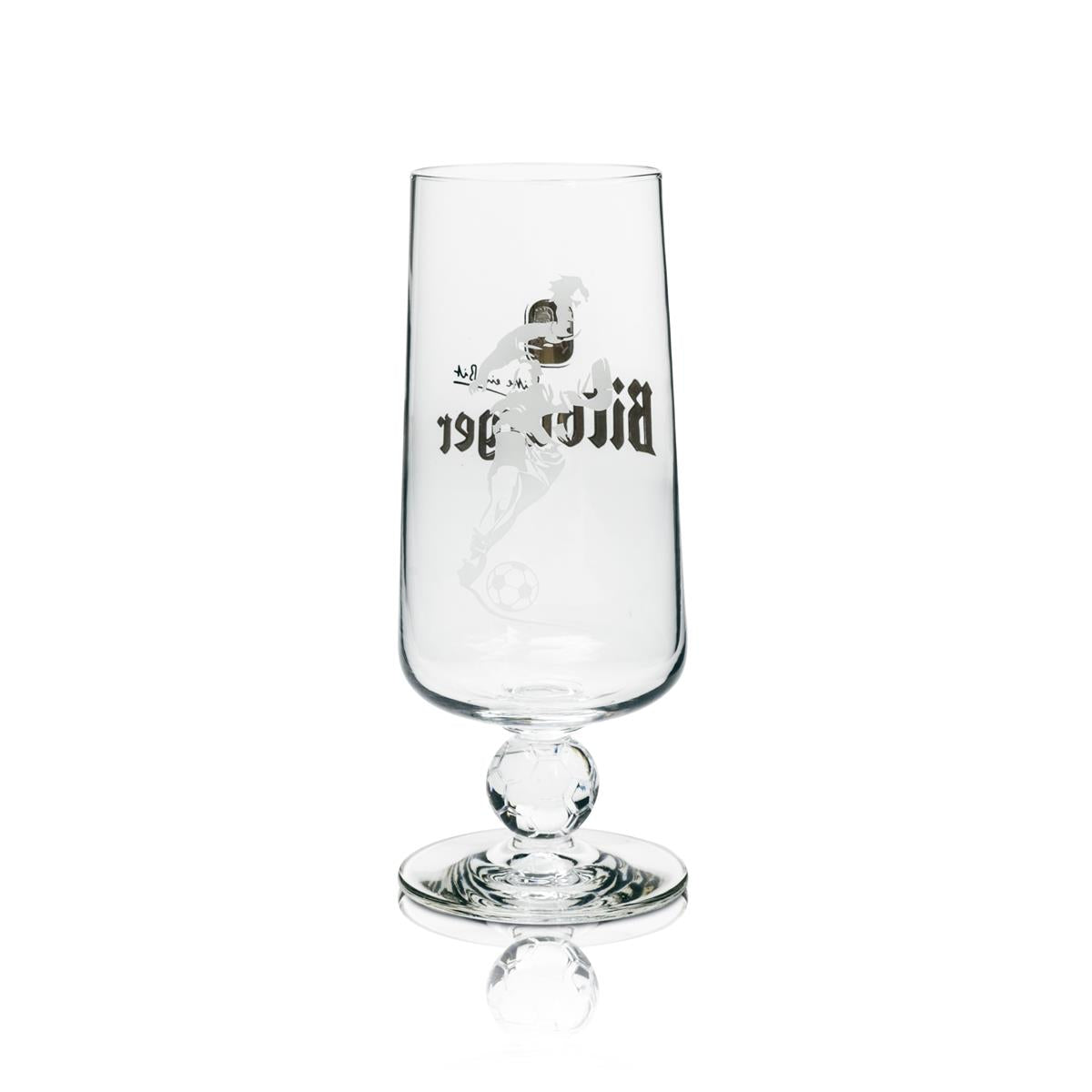 1x Szklanka do piwa Bitburger 0,25l Football Edition Indywidualnie zapakowana – Widok 3