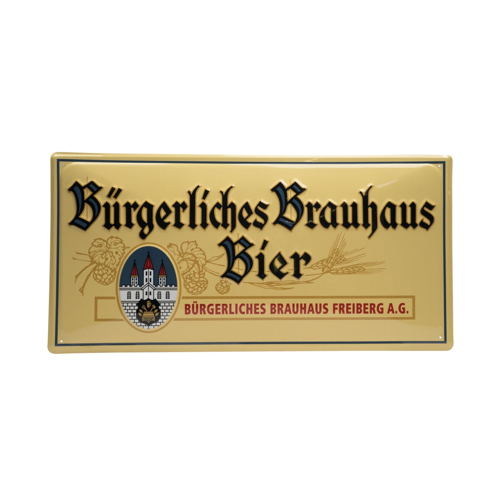 1x puszka piwa Bürgerliches Brauhaus żółta