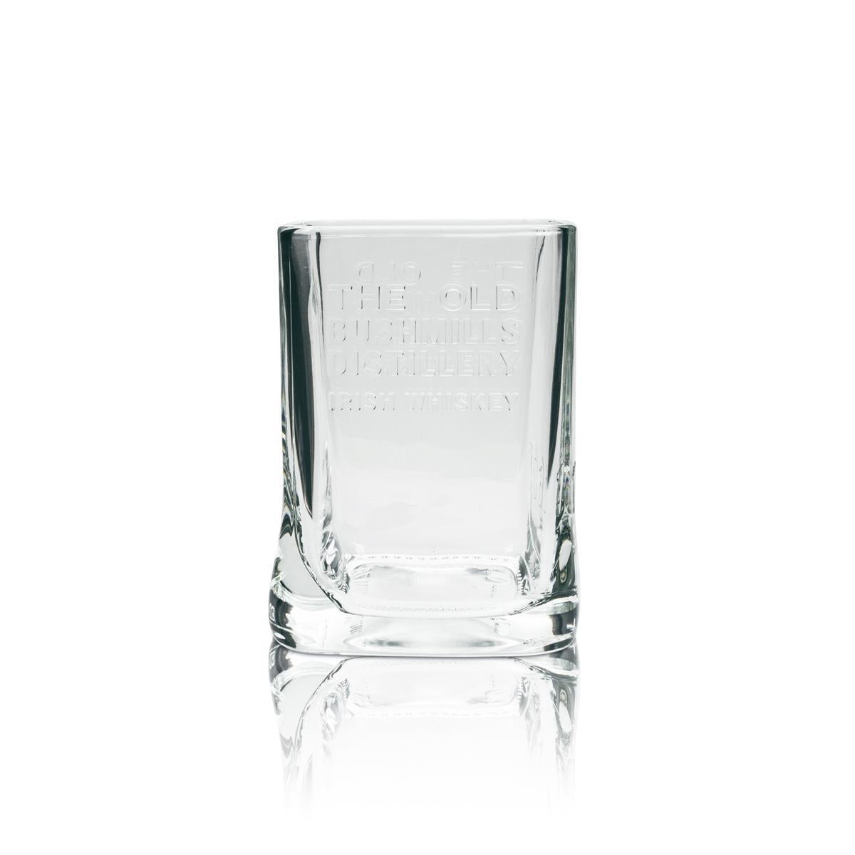 1x Bushmills Whiskey Szklany kubek z nadrukiem reliefowym