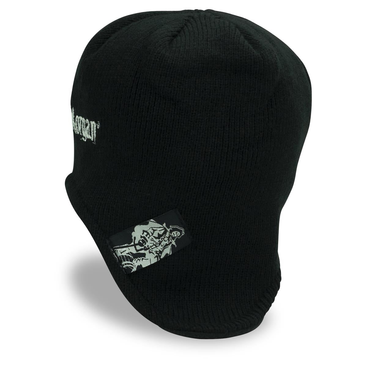 1x Captain Morgan rum beanie wełniana czapka z uszami czarna – Widok 2